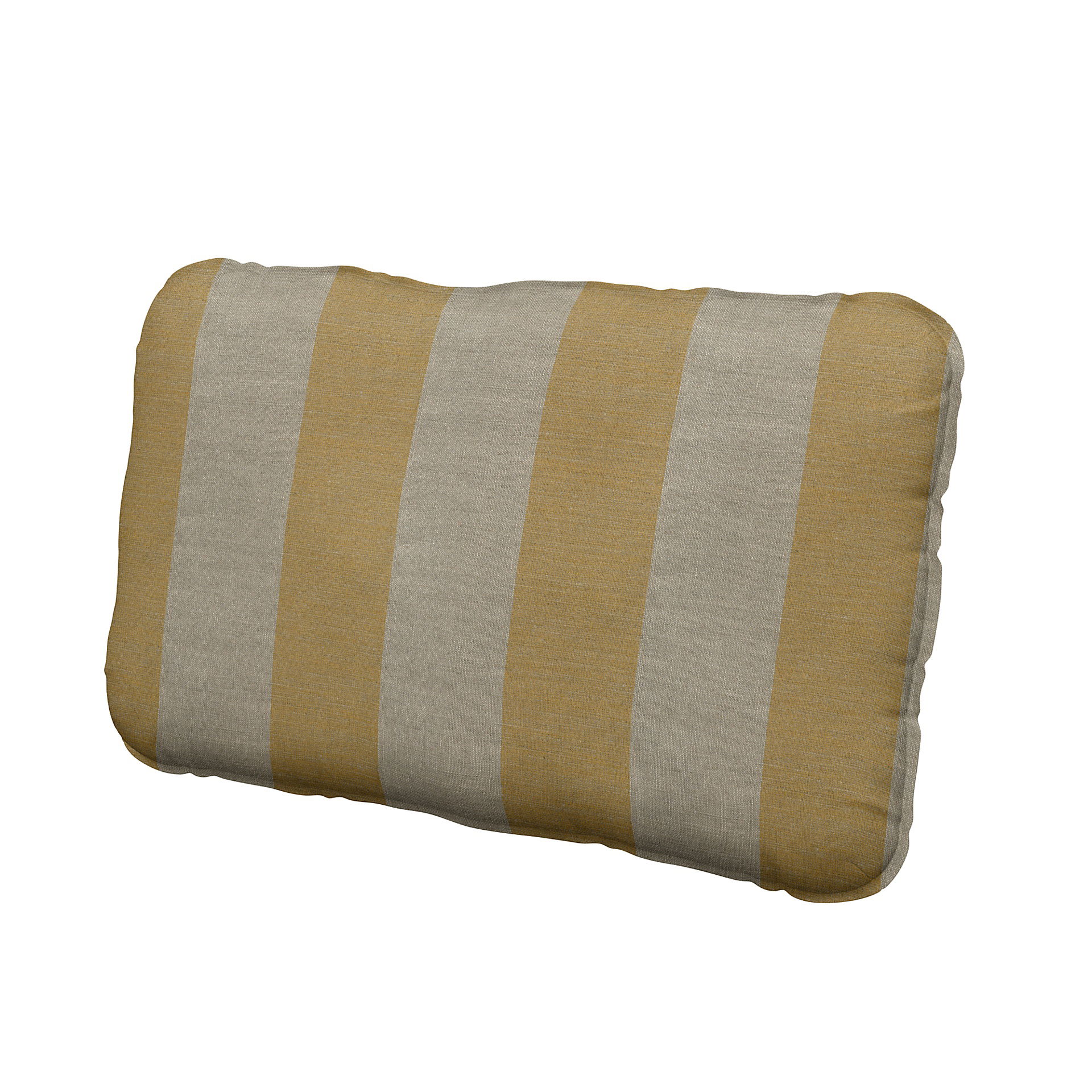 IKEA - Vallentuna back cushion cover 40x75cm, Sun Yellow, Linen - Bemz