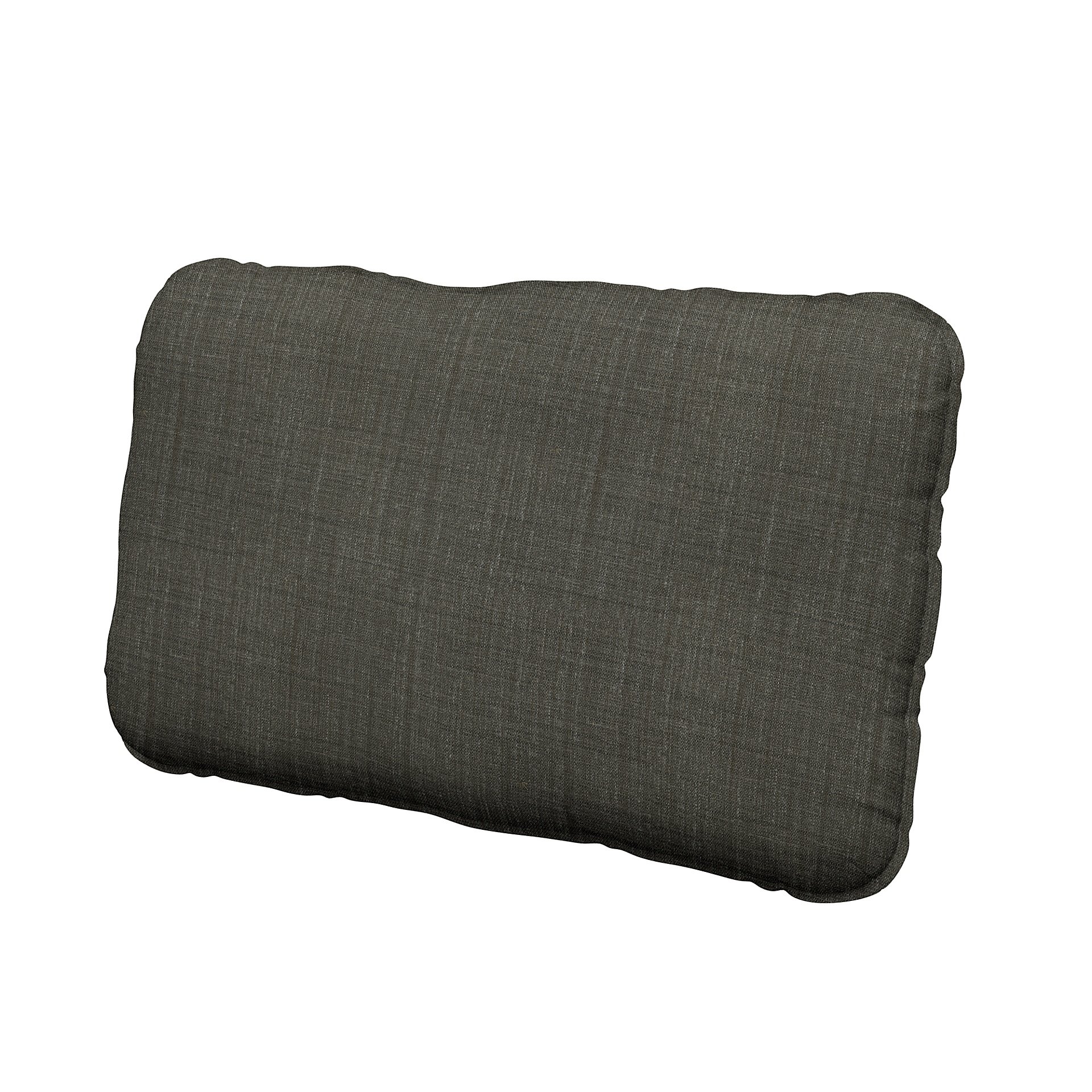 IKEA - Vallentuna back cushion cover 40x75cm, Mole Brown, Boucle & Texture - Bemz