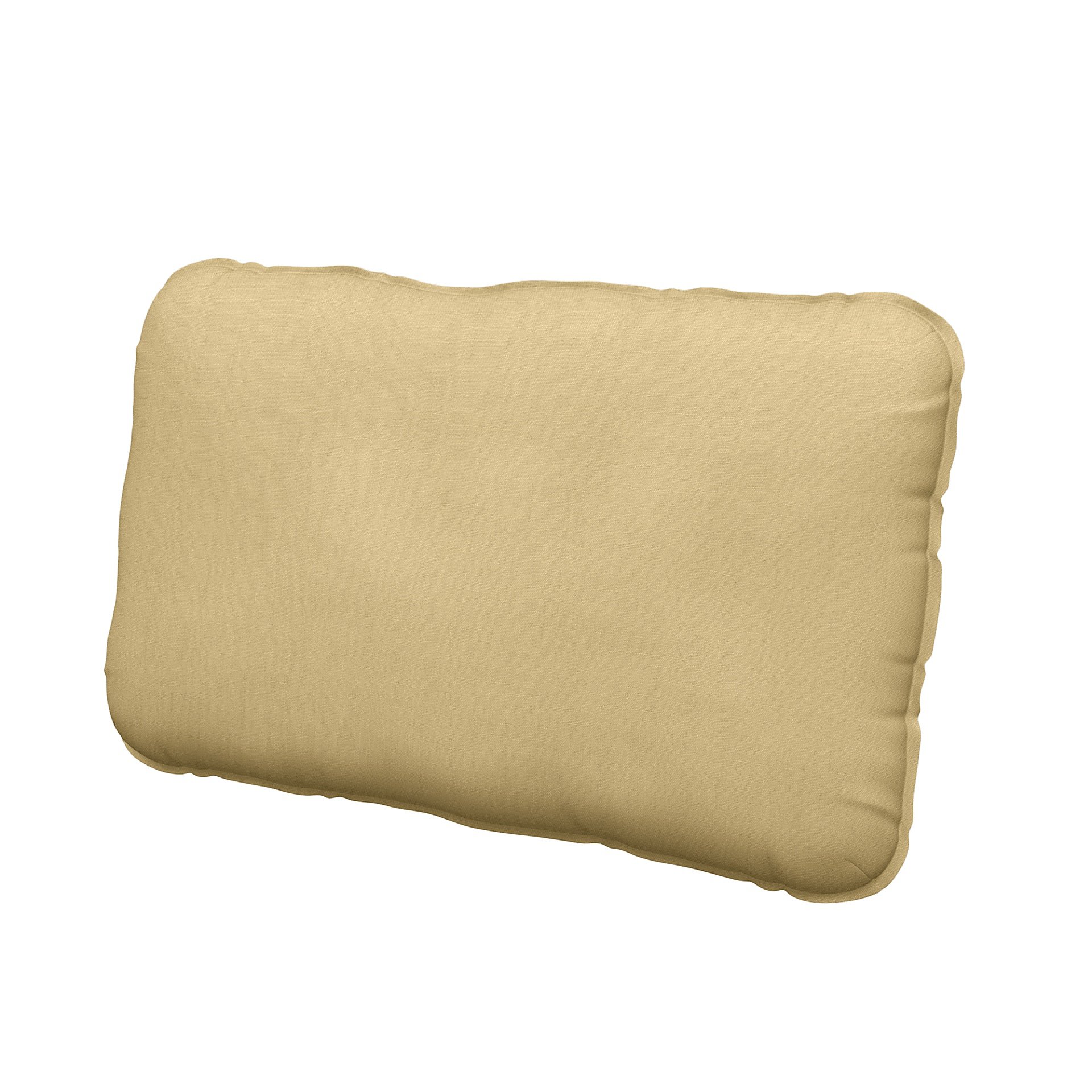 IKEA - Vallentuna back cushion cover 40x75cm, Straw Yellow, Linen - Bemz