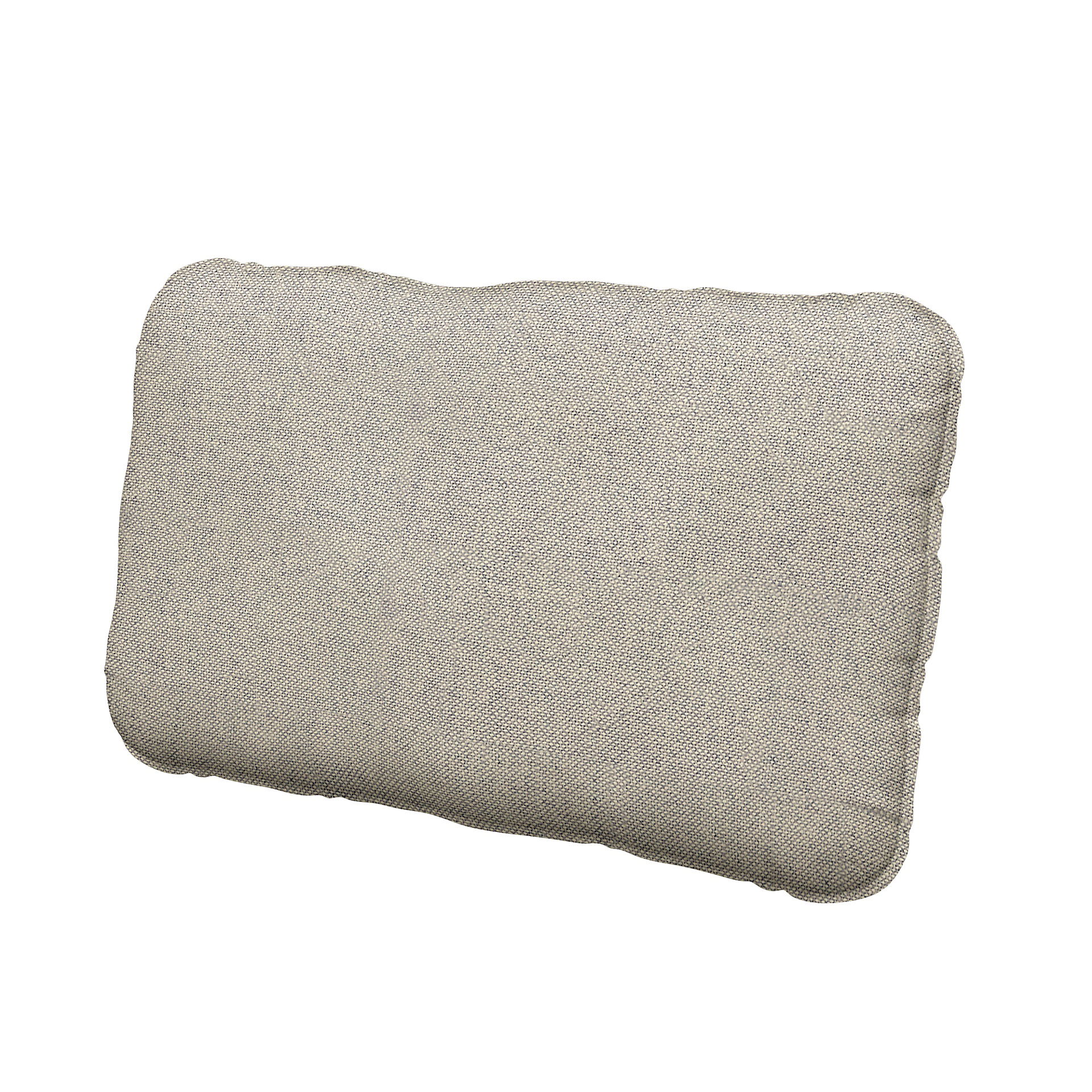 IKEA - Housse pour coussin dossier Vallentuna 40x75cm, Silver Grey, Conscious - Bemz