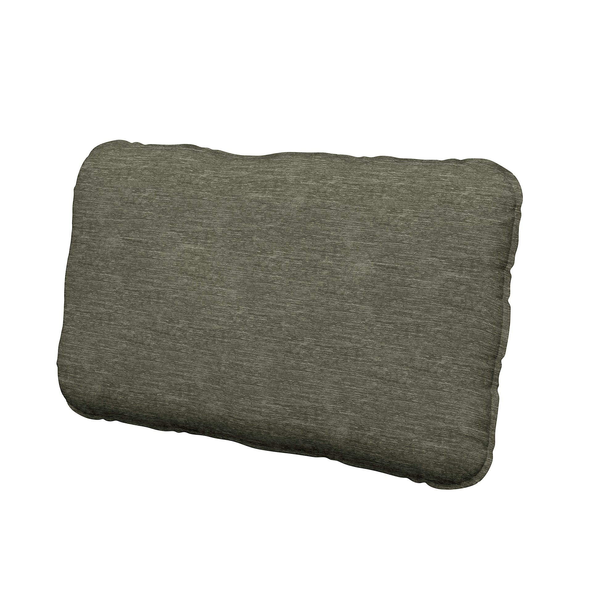 IKEA - Vallentuna back cushion cover 40x75cm, Green Grey, Velvet - Bemz