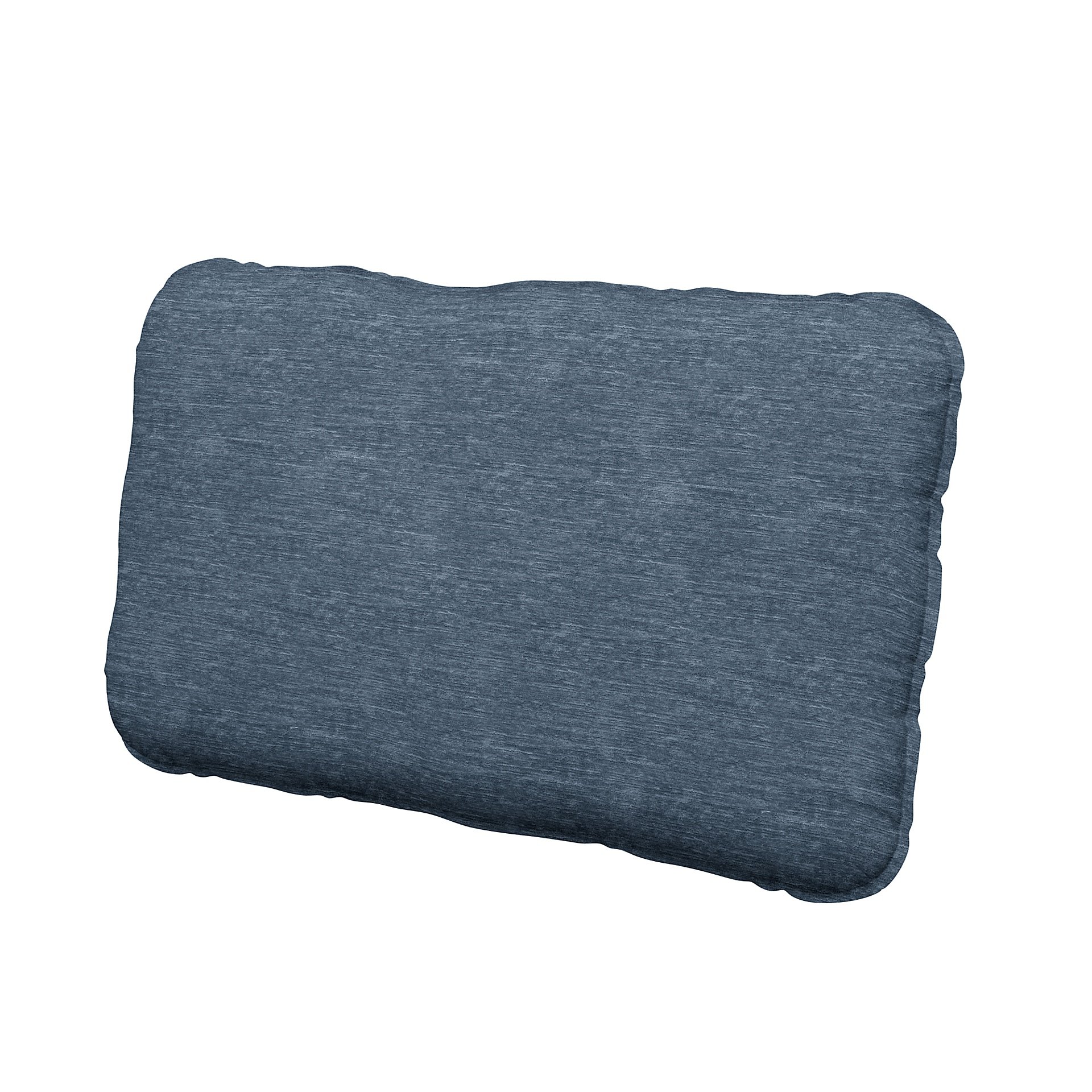 IKEA - Vallentuna back cushion cover 40x75cm, Mineral Blue, Velvet - Bemz