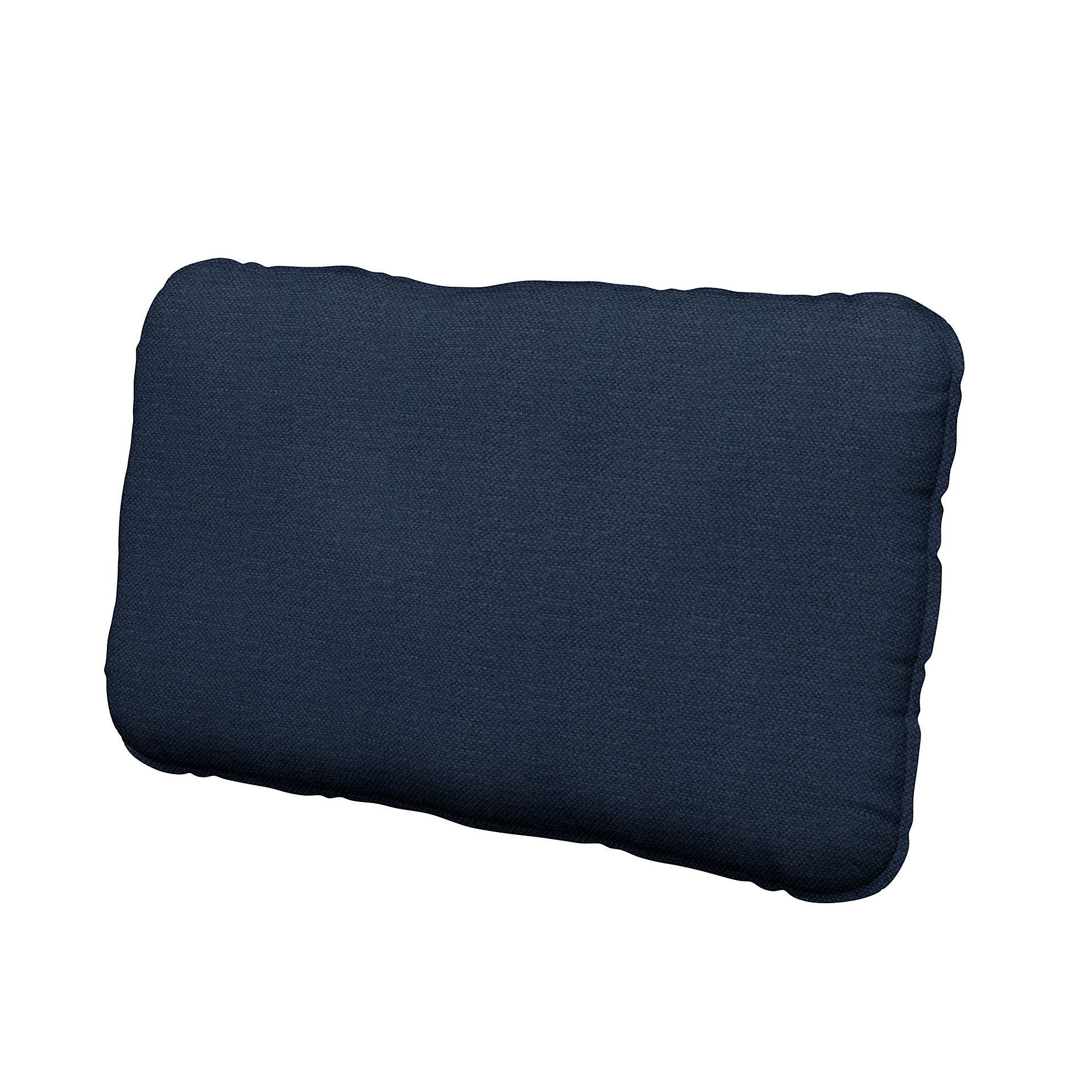 IKEA - Vallentuna back cushion cover 40x75cm, Navy Blue, Linen - Bemz