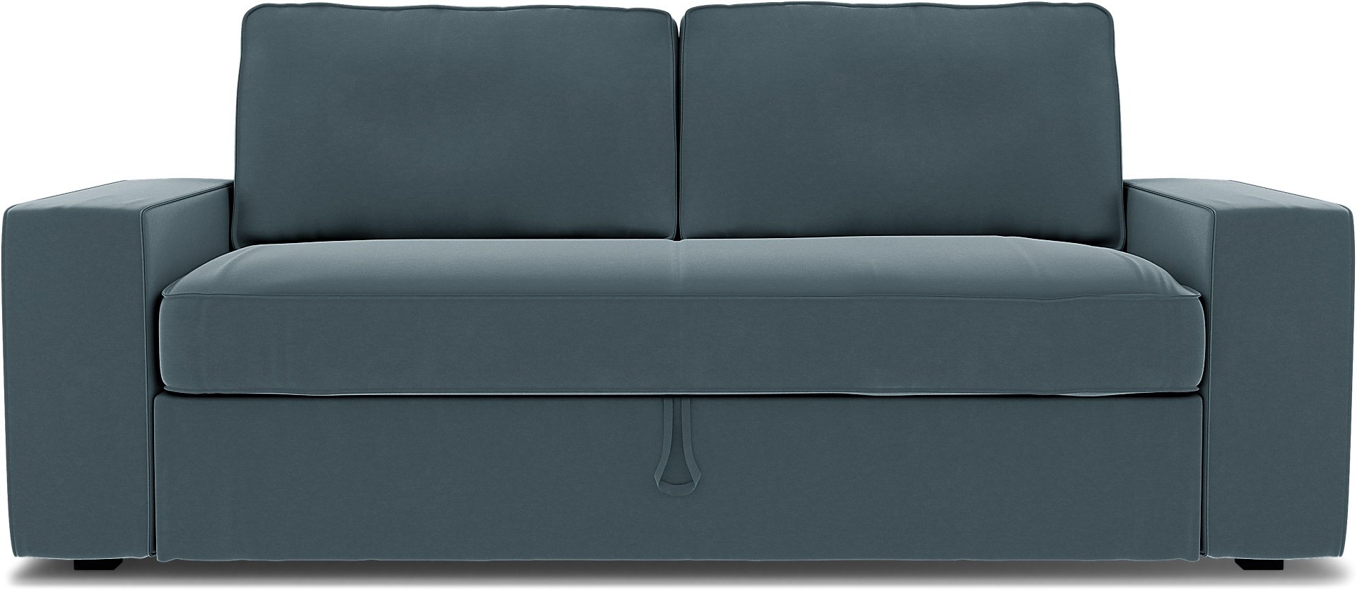 IKEA - Vilasund 3 seater sofa bed cover, Duck Egg, Velvet - Bemz