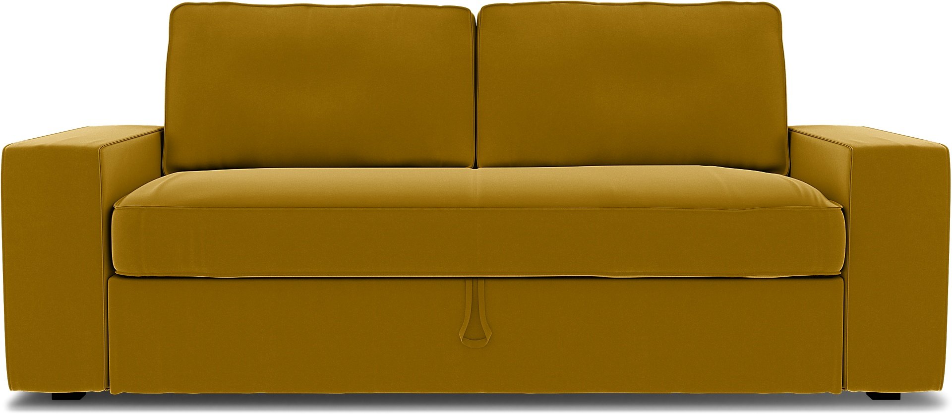IKEA - Vilasund 3 seater sofa bed cover, Dijon, Velvet - Bemz