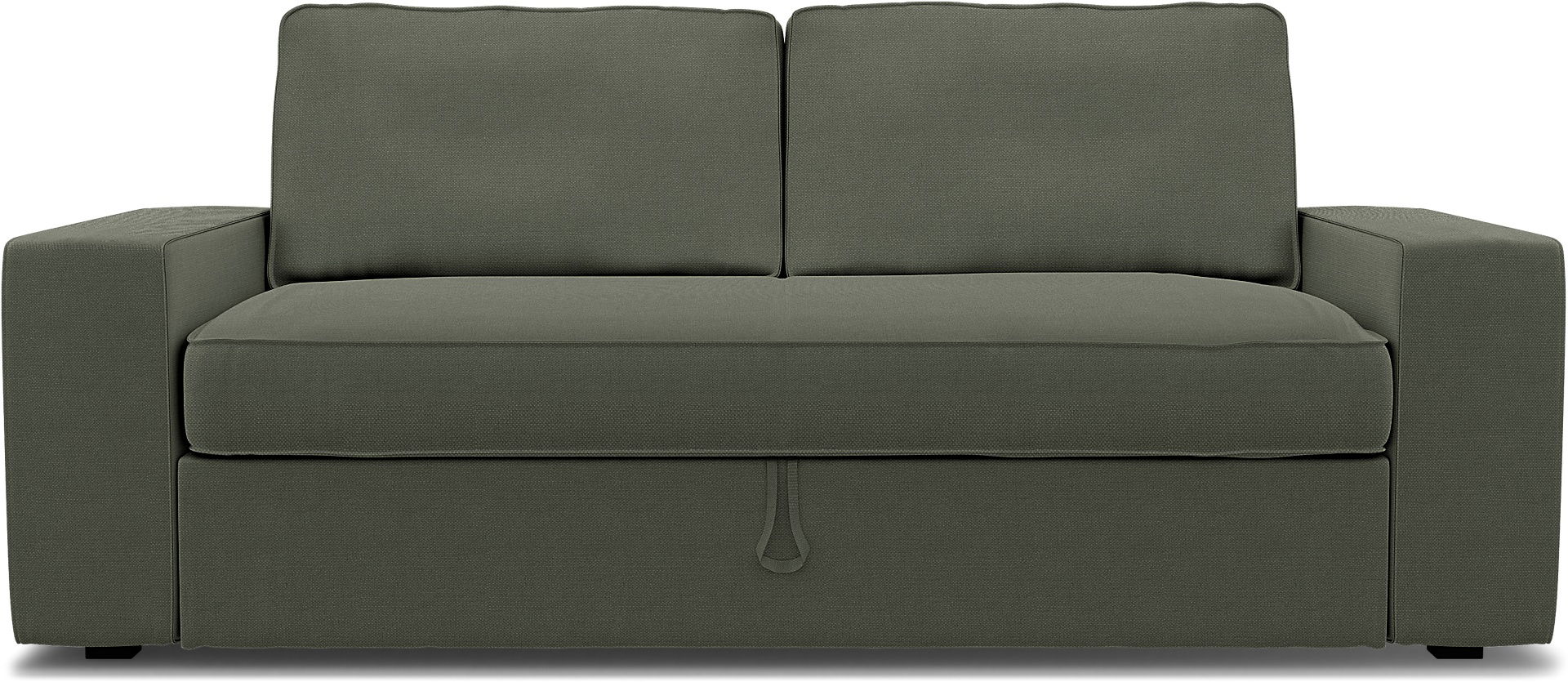 IKEA - Vilasund 3 seater sofa bed cover, Rosemary, Linen - Bemz