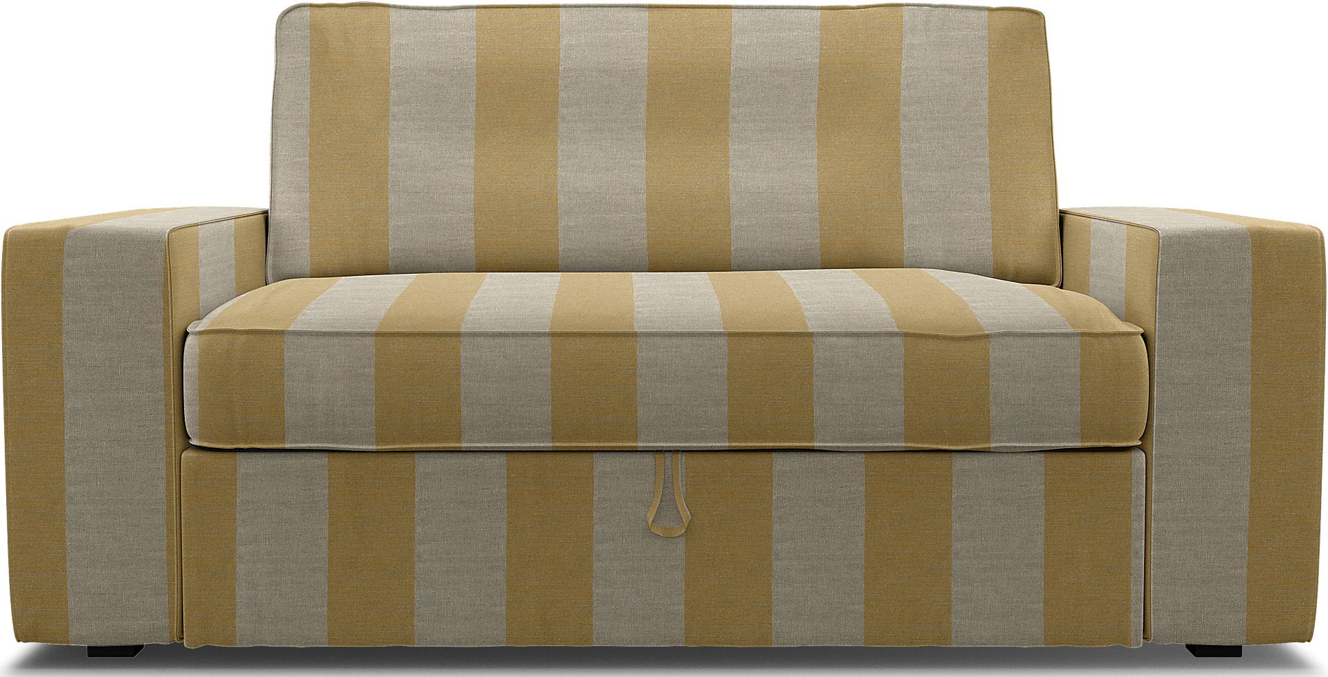 IKEA - Vilasund 2 seater sofa bed cover, Sun Yellow, Linen - Bemz