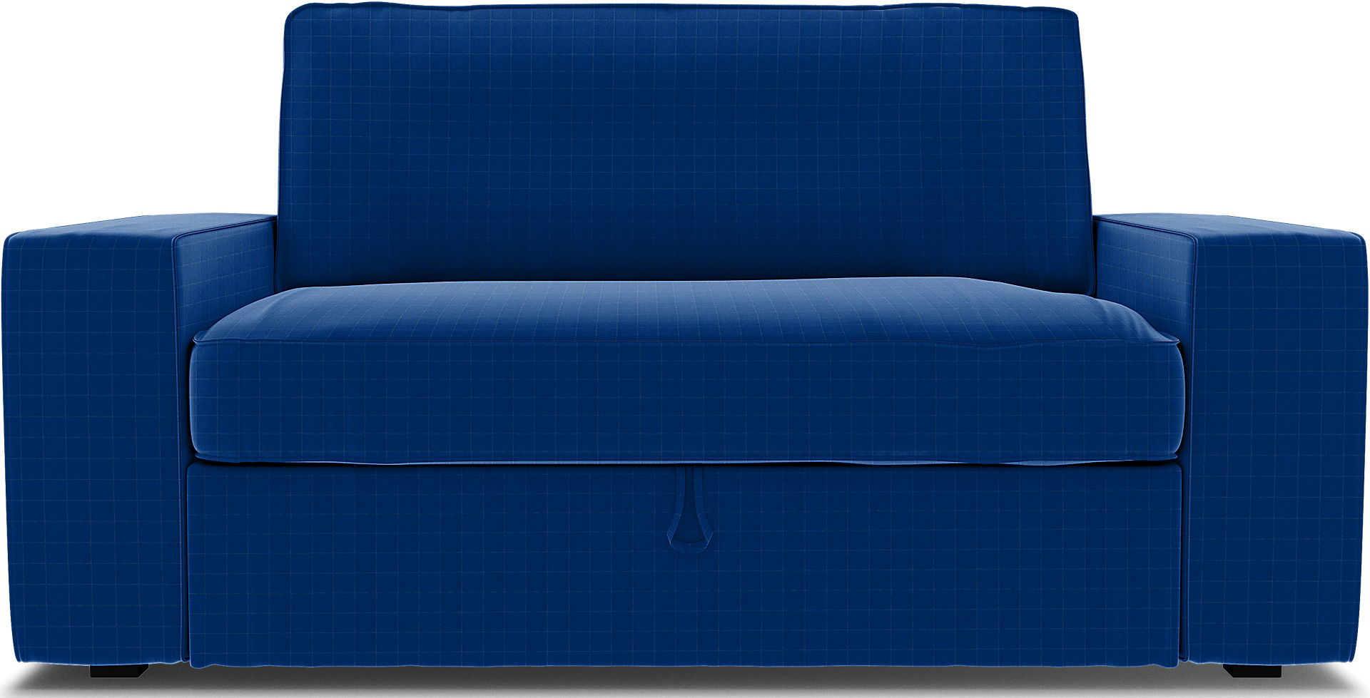 IKEA - Vilasund 2 seater sofa bed cover, Lapis Blue, Velvet - Bemz