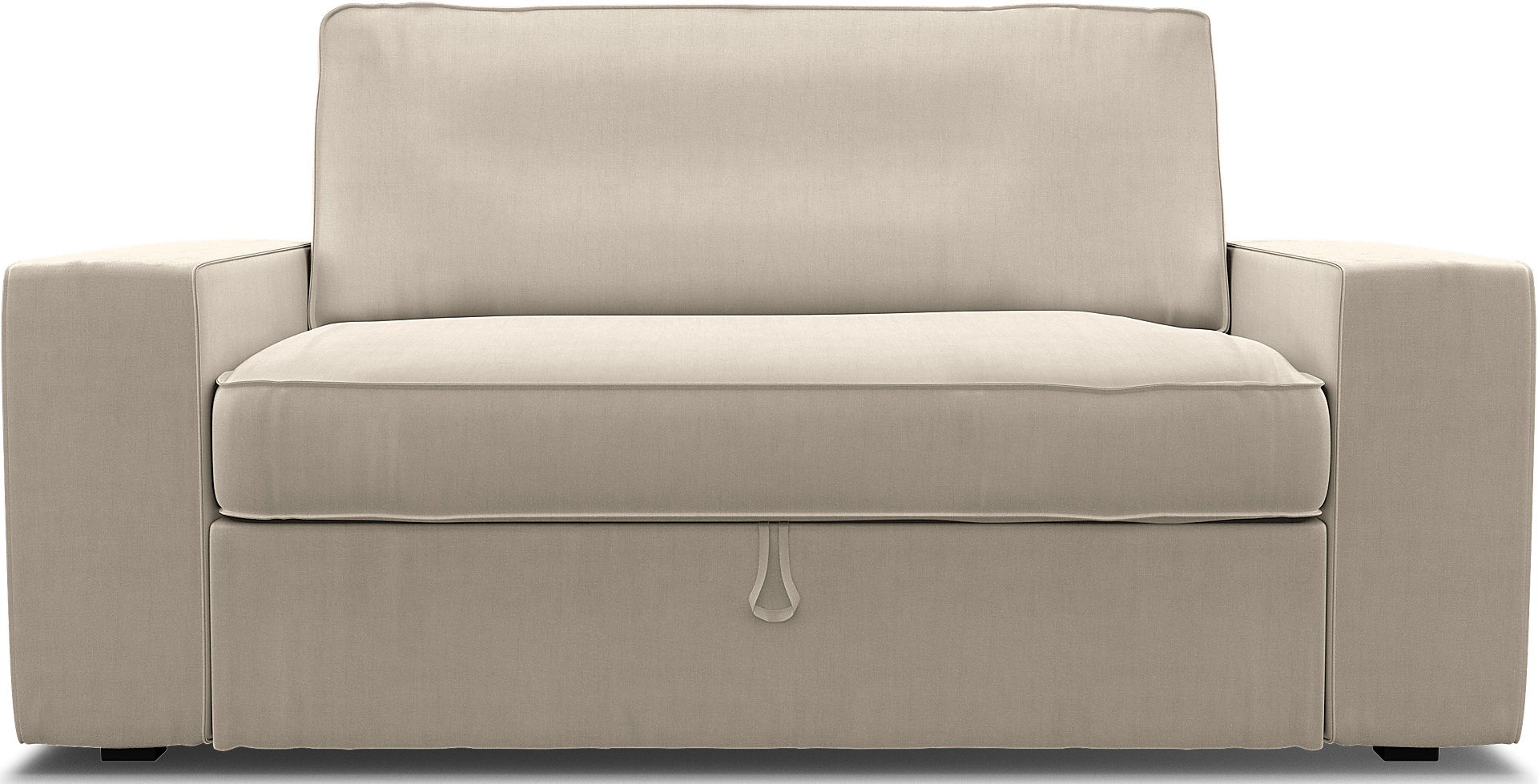 Ikea Vilasund 2 Seater Sofa Bed Cover, Graphite Grey, Linen Bemz