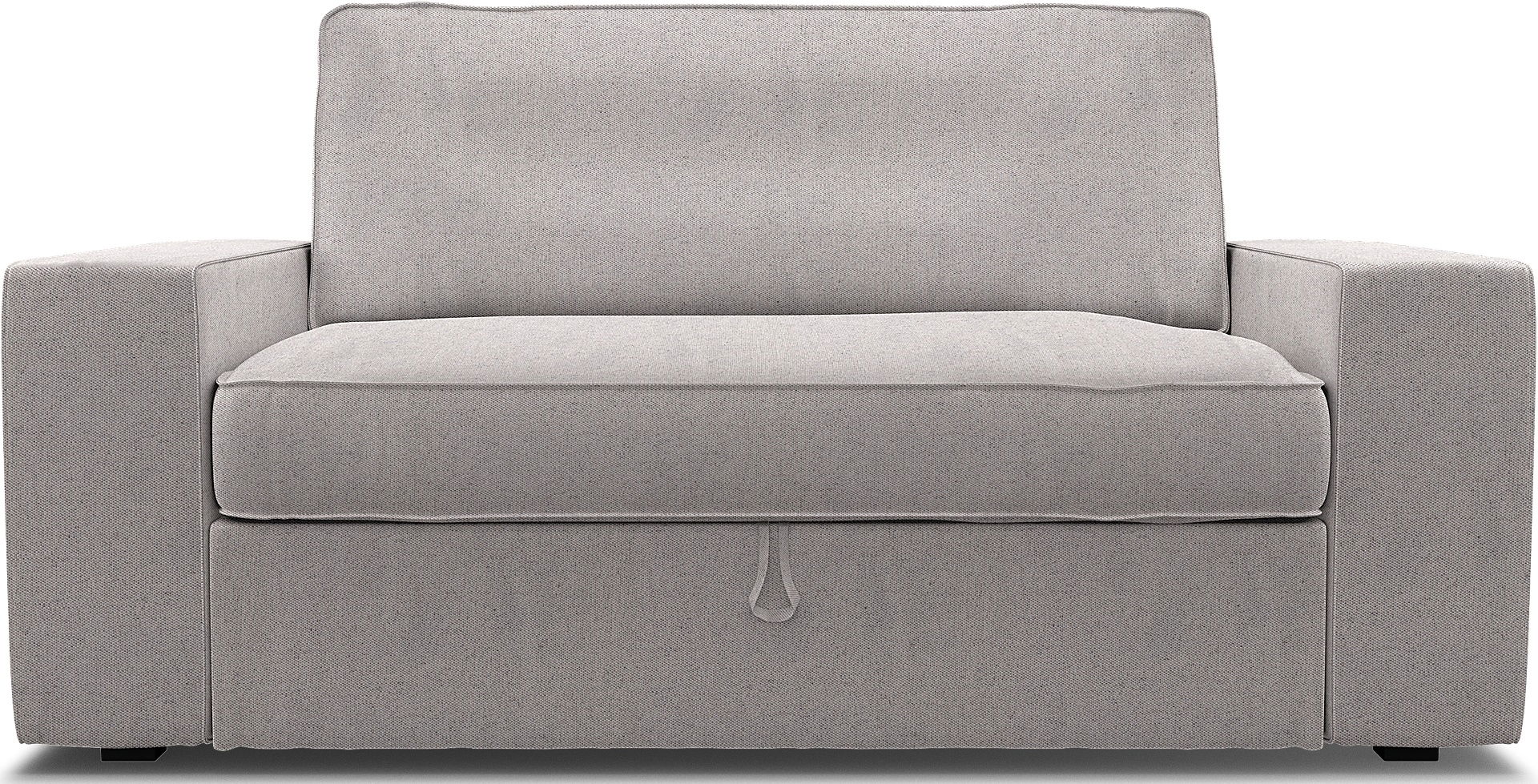 IKEA - Överdrag till Vilasund 2-sits bäddsoffa, Natural, Bomull - Bemz