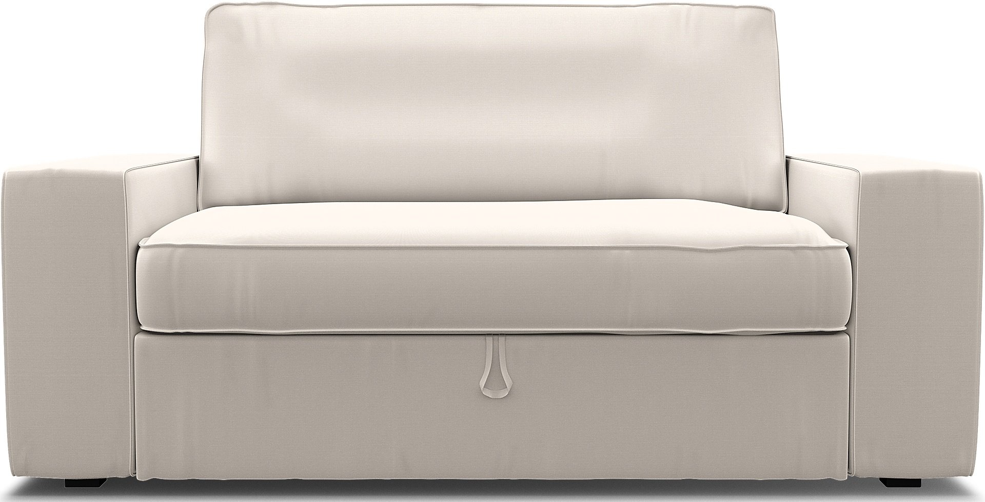 IKEA - Vilasund 2 seater sofa bed cover, Soft White, Cotton - Bemz