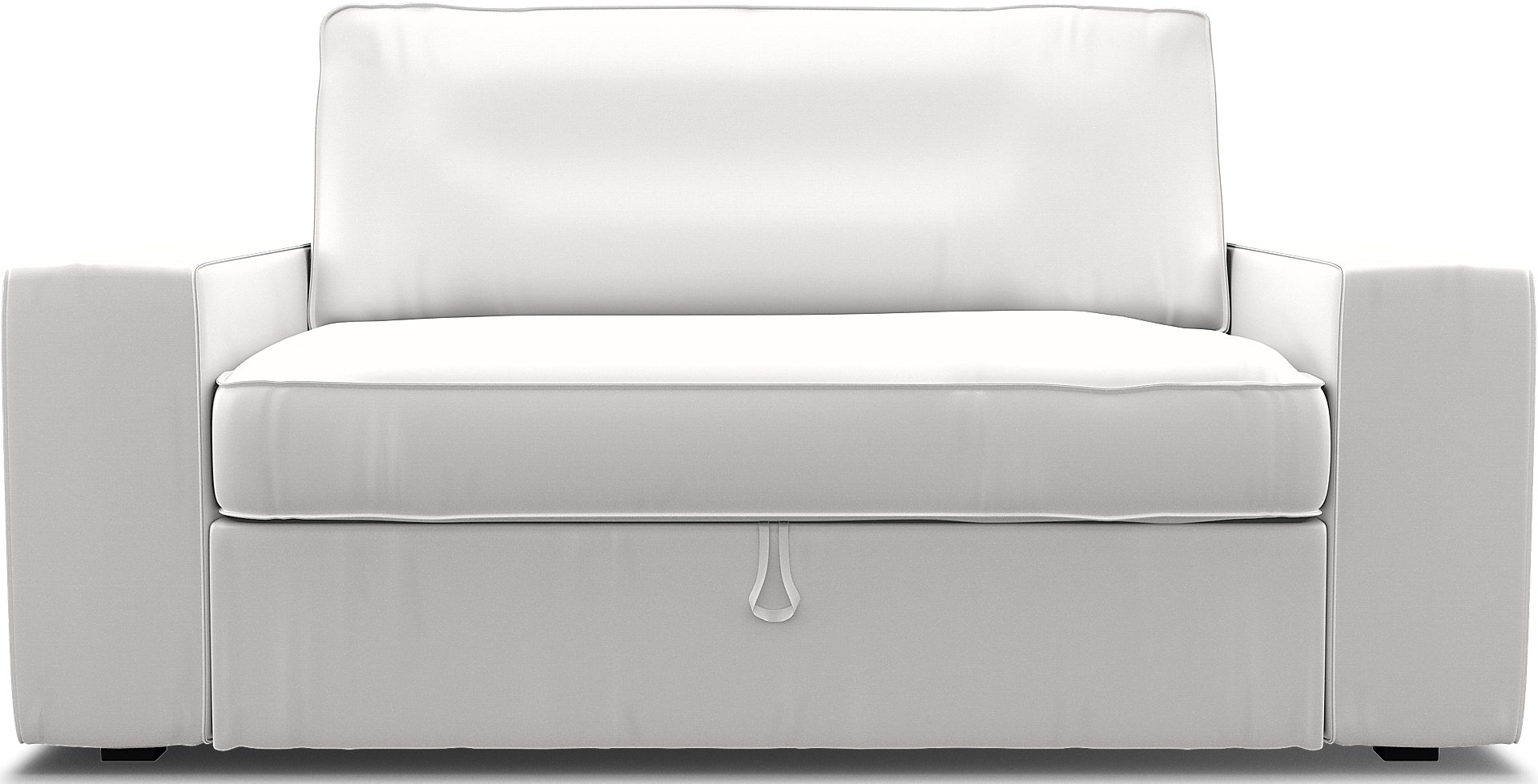 IKEA - Vilasund 2 seater sofa bed cover, Absolute White, Cotton - Bemz