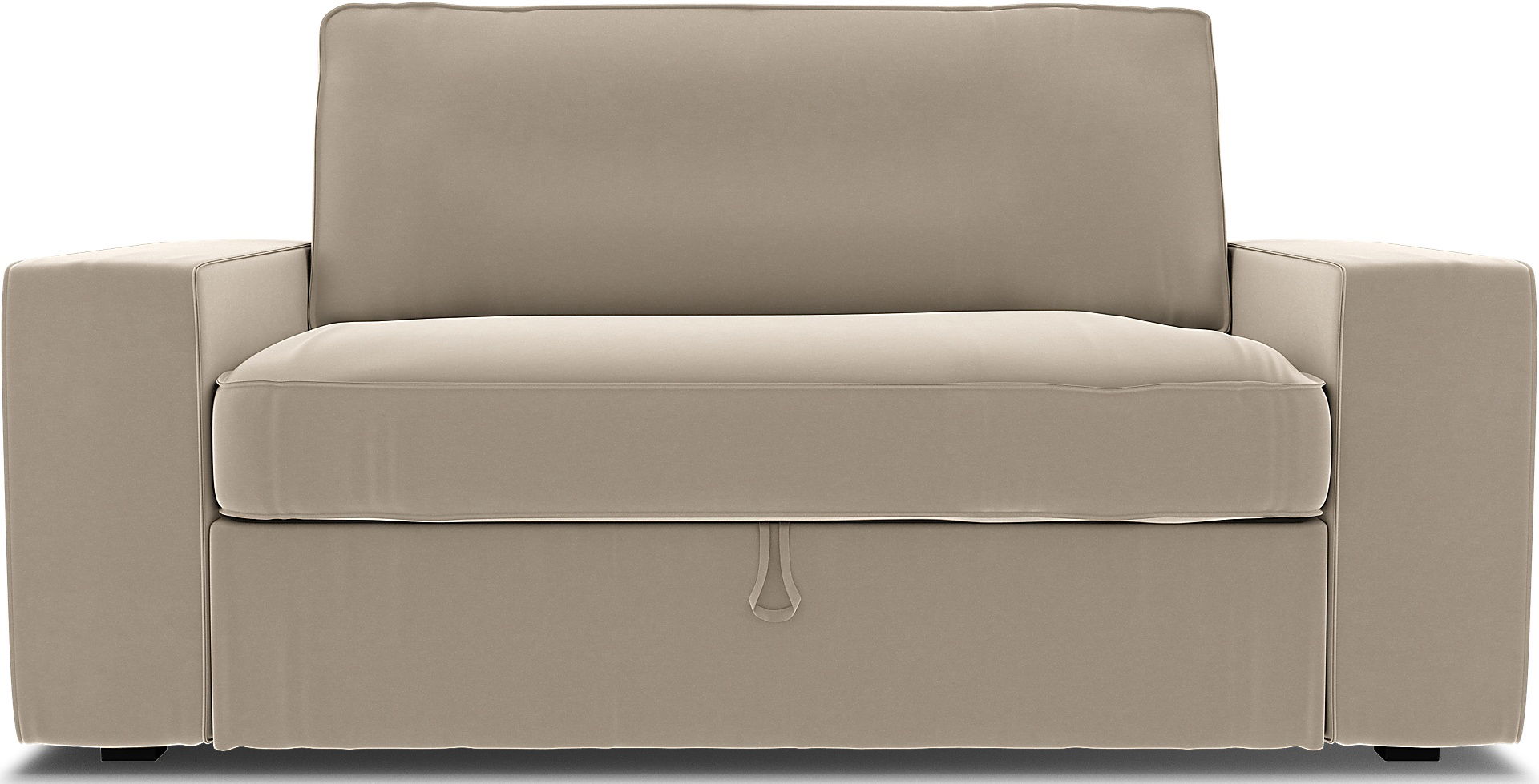 IKEA - Vilasund 2 seater sofa bed cover, Feather, Velvet - Bemz