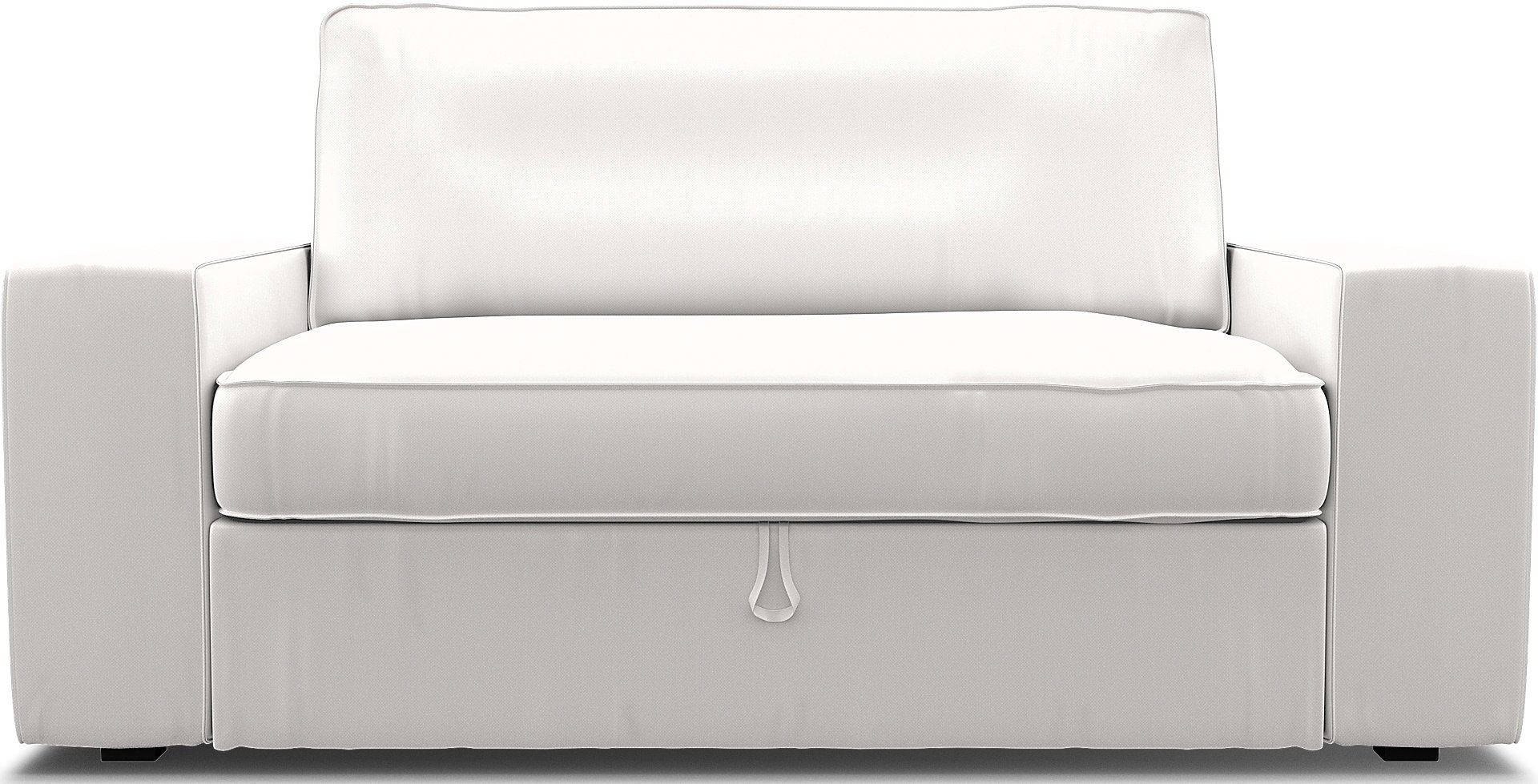 IKEA - Vilasund 2 seater sofa bed cover, Soft White, Linen - Bemz