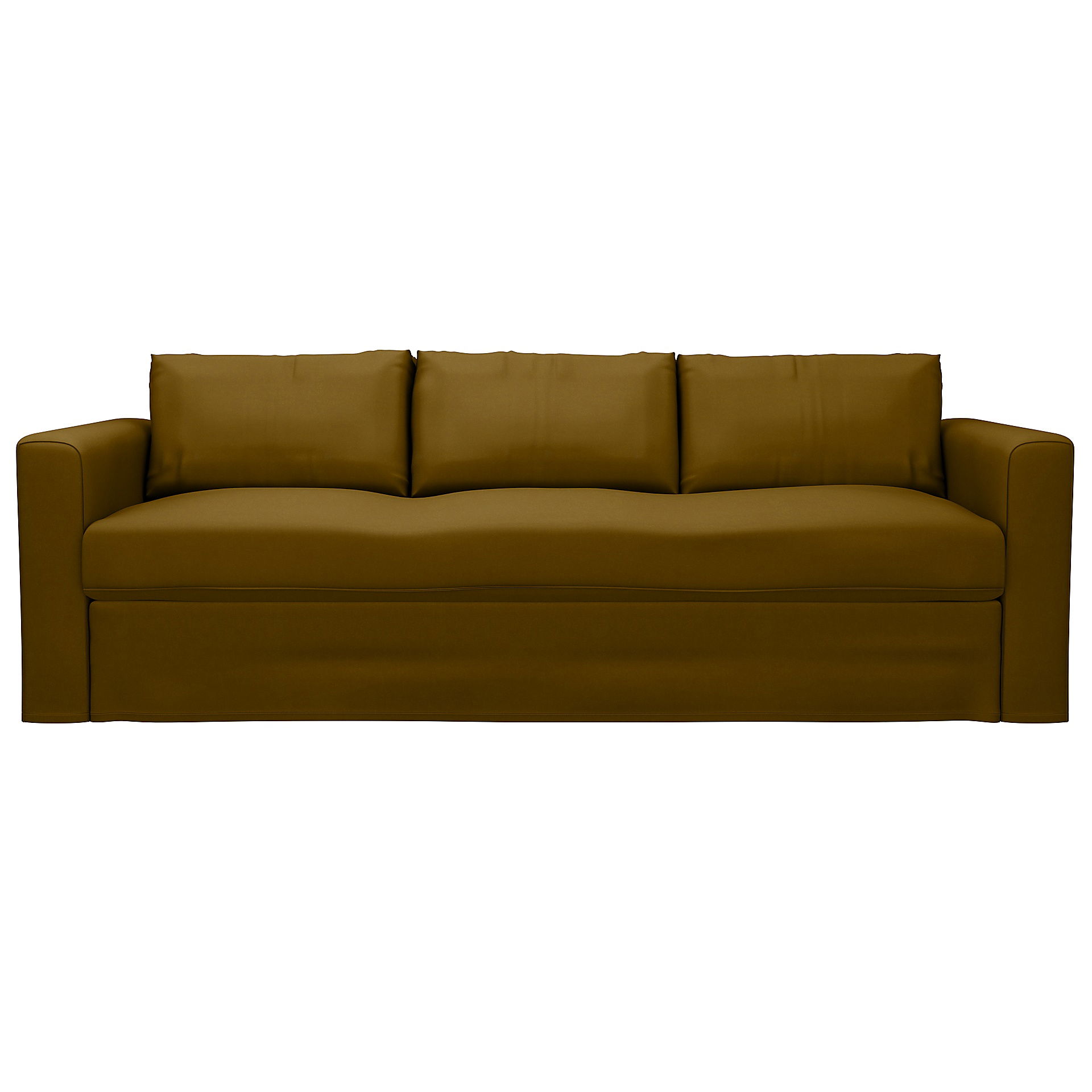 IKEA - Överdrag till Vimle 3-sitssoffa, Turmeric, Sammet - Bemz