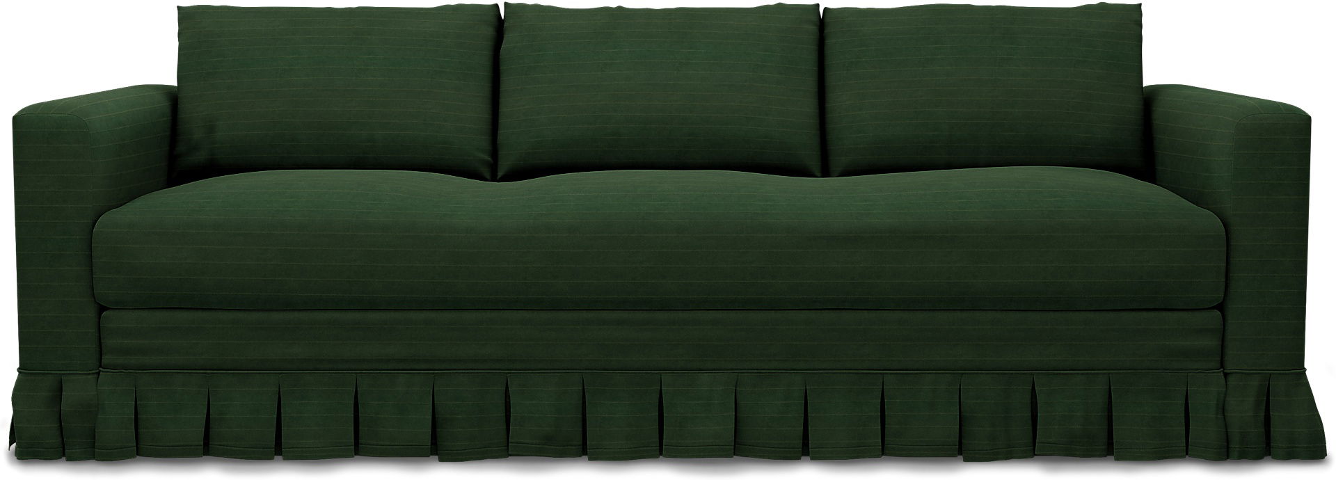 IKEA - Vimle 3 Seater Sofa Cover, Deep Green, BEMZ NATURE'S PALETTE COLLECTION - Bemz