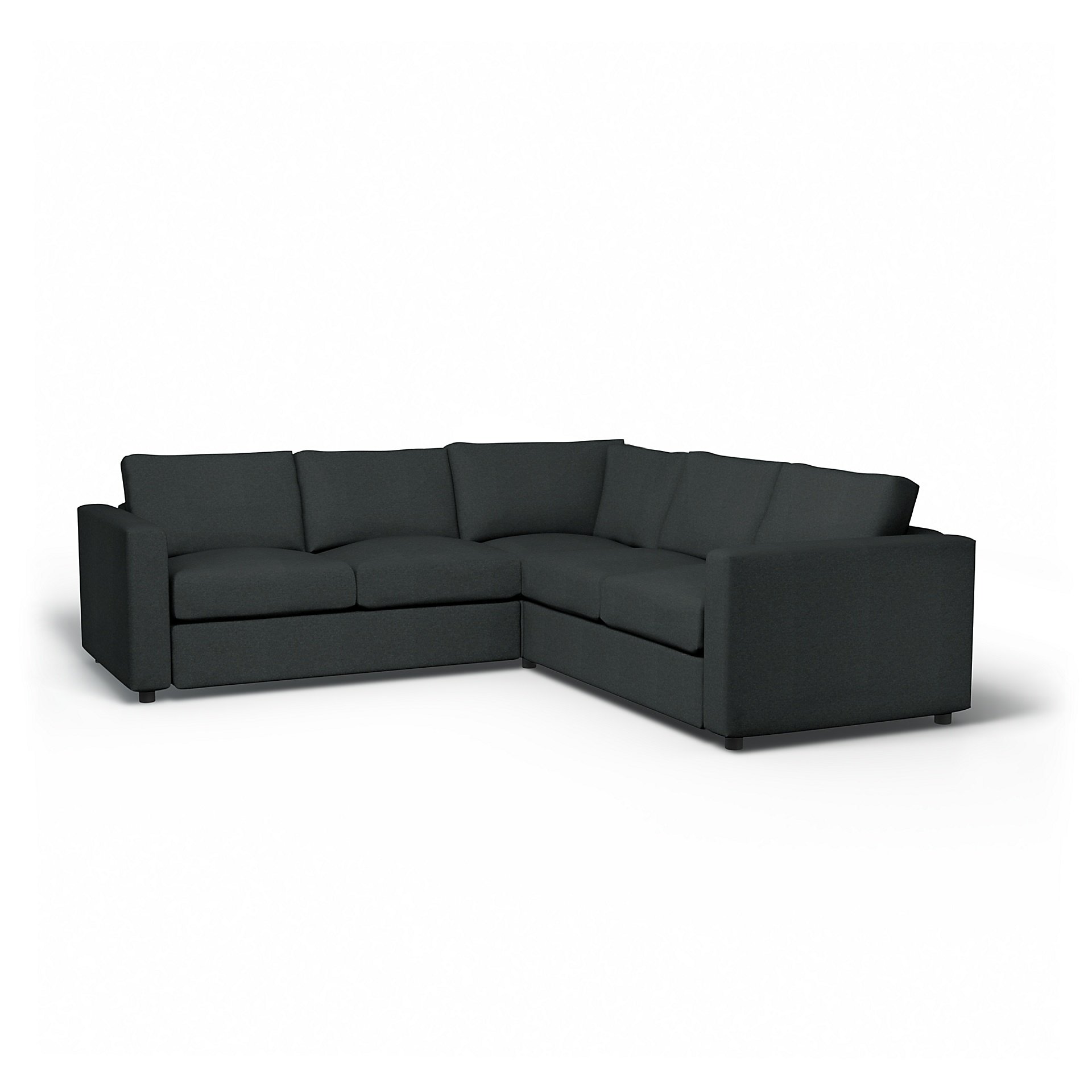 IKEA - Vimle Corner Sofa Cover (2+2), Stone, Wool - Bemz