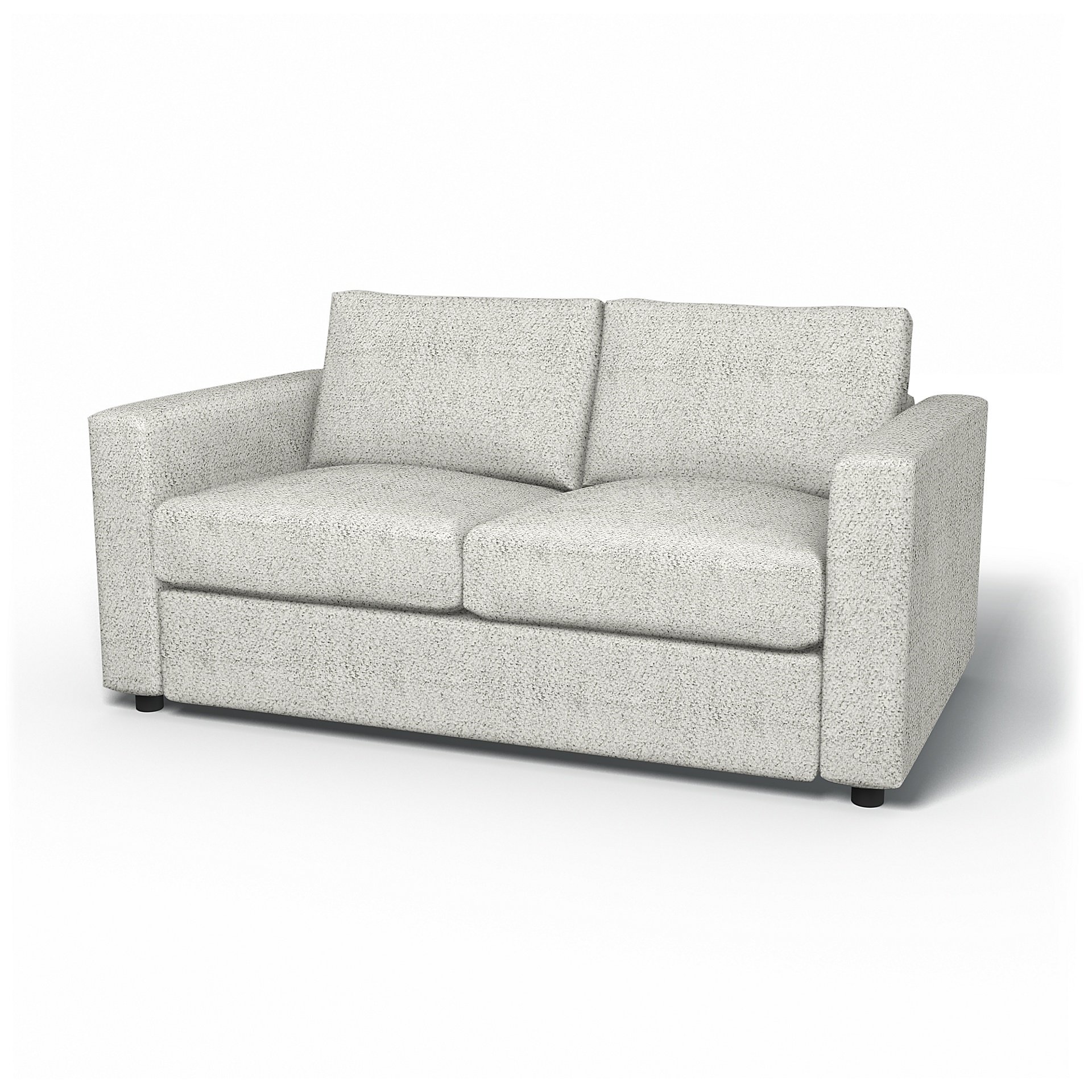 IKEA - Vimle 2 Seater Sofa Cover, Ivory, Boucle & Texture - Bemz