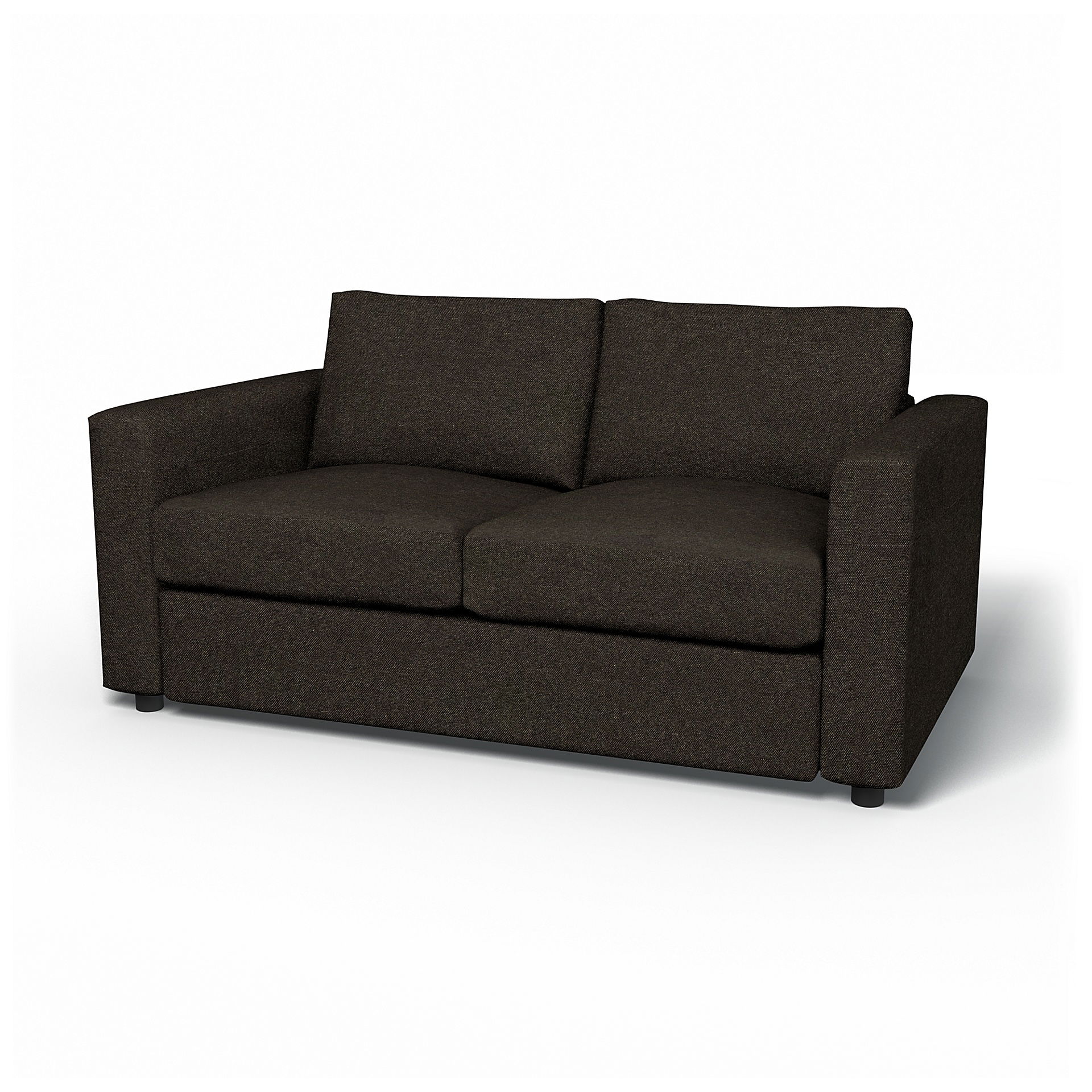 IKEA - Housse de canapé 2 places Vimle, Graphite Grey, Conscious - Bemz