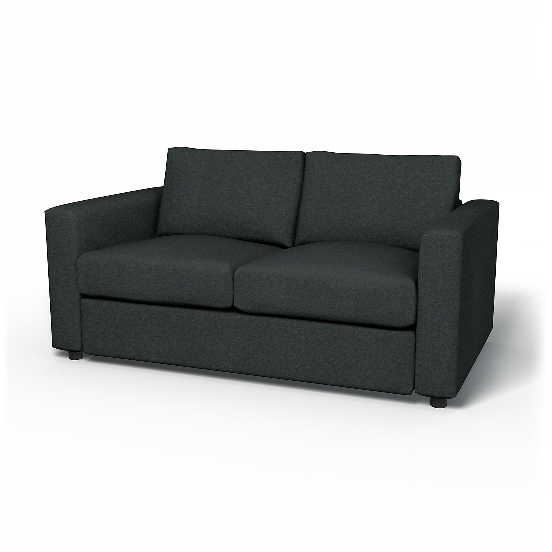 IKEA - Vimle 2 Seater Sofa Cover, Stone, Wool - Bemz