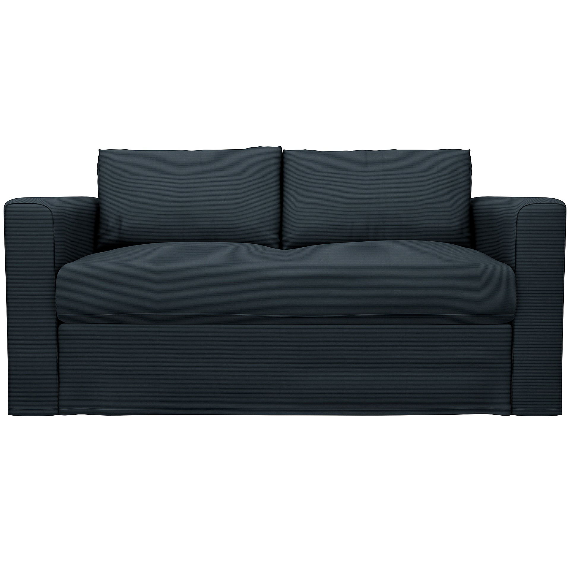 IKEA - Överdrag till Vimle 2-sitssoffa, Orion Blue, Manchester - Bemz