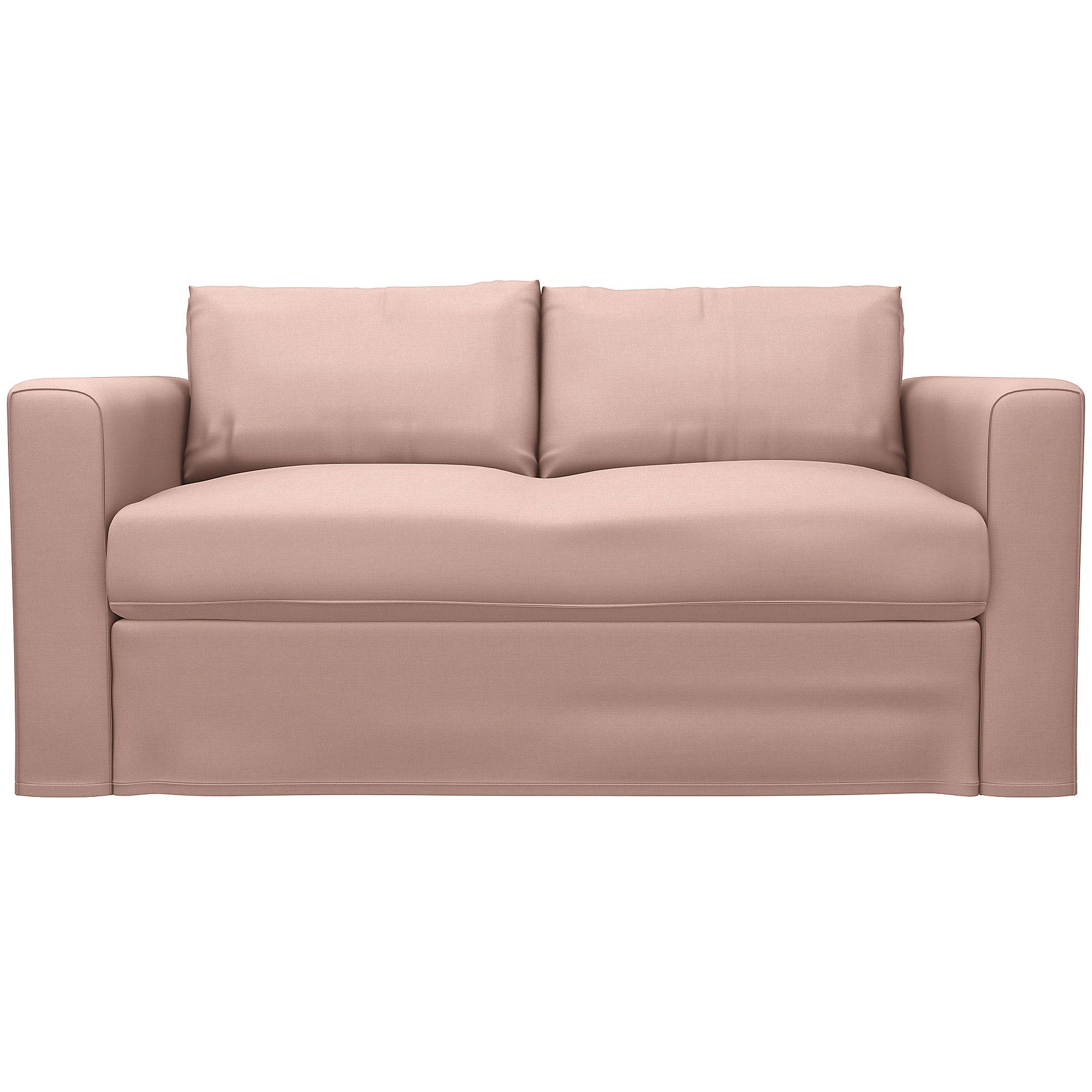 IKEA - Vimle 2 seater cover, Blush, Linen - Bemz