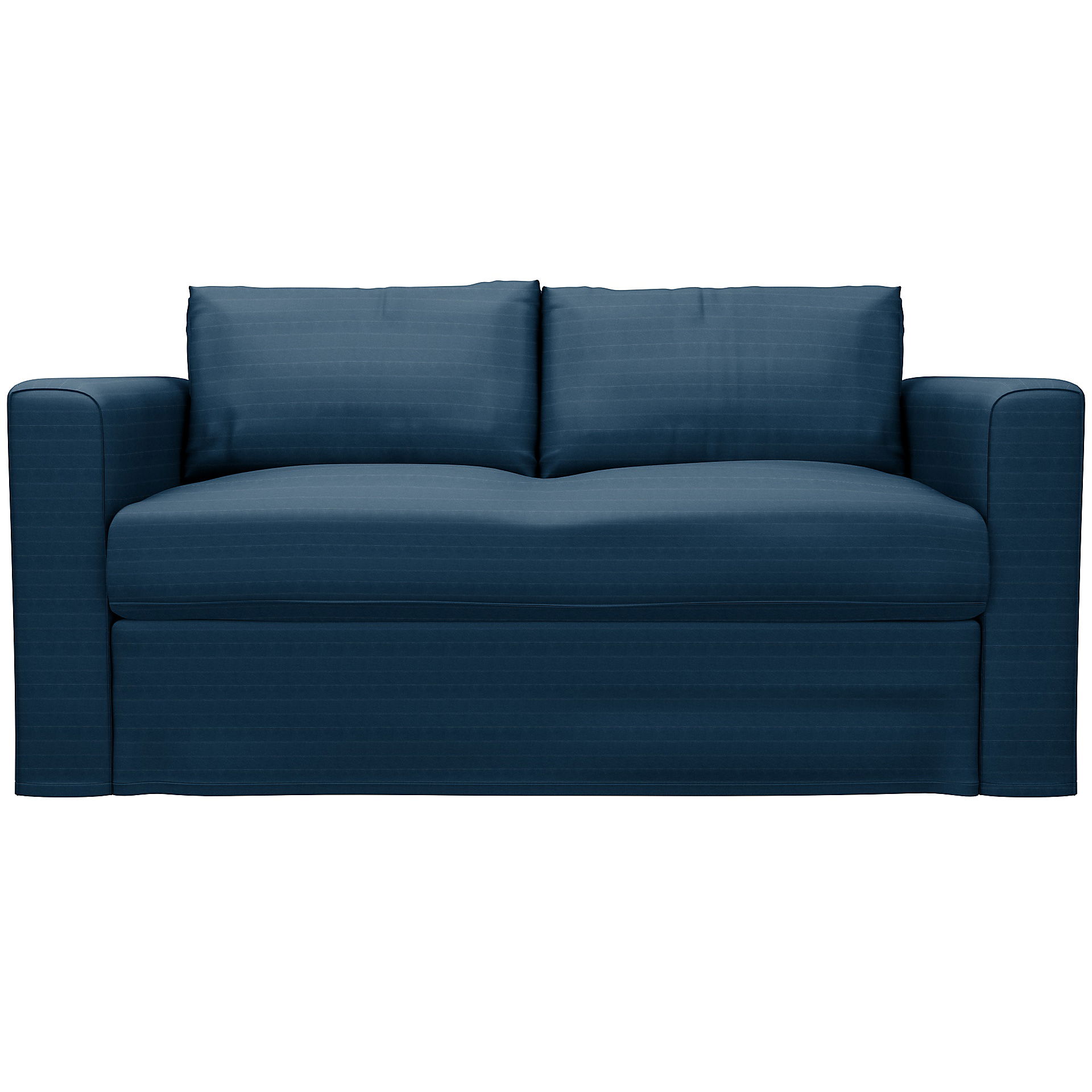 IKEA - Vimle 2 seater cover, Denim Blue, Velvet - Bemz
