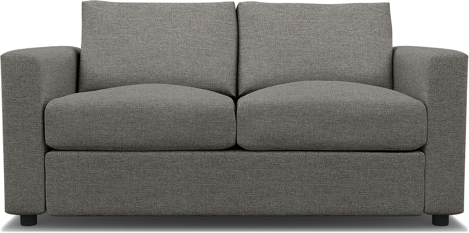 IKEA - Överdrag till Vimle 2-sitsbäddsoffa, Taupe, BOUCLÉ & TEXTUR - Bemz