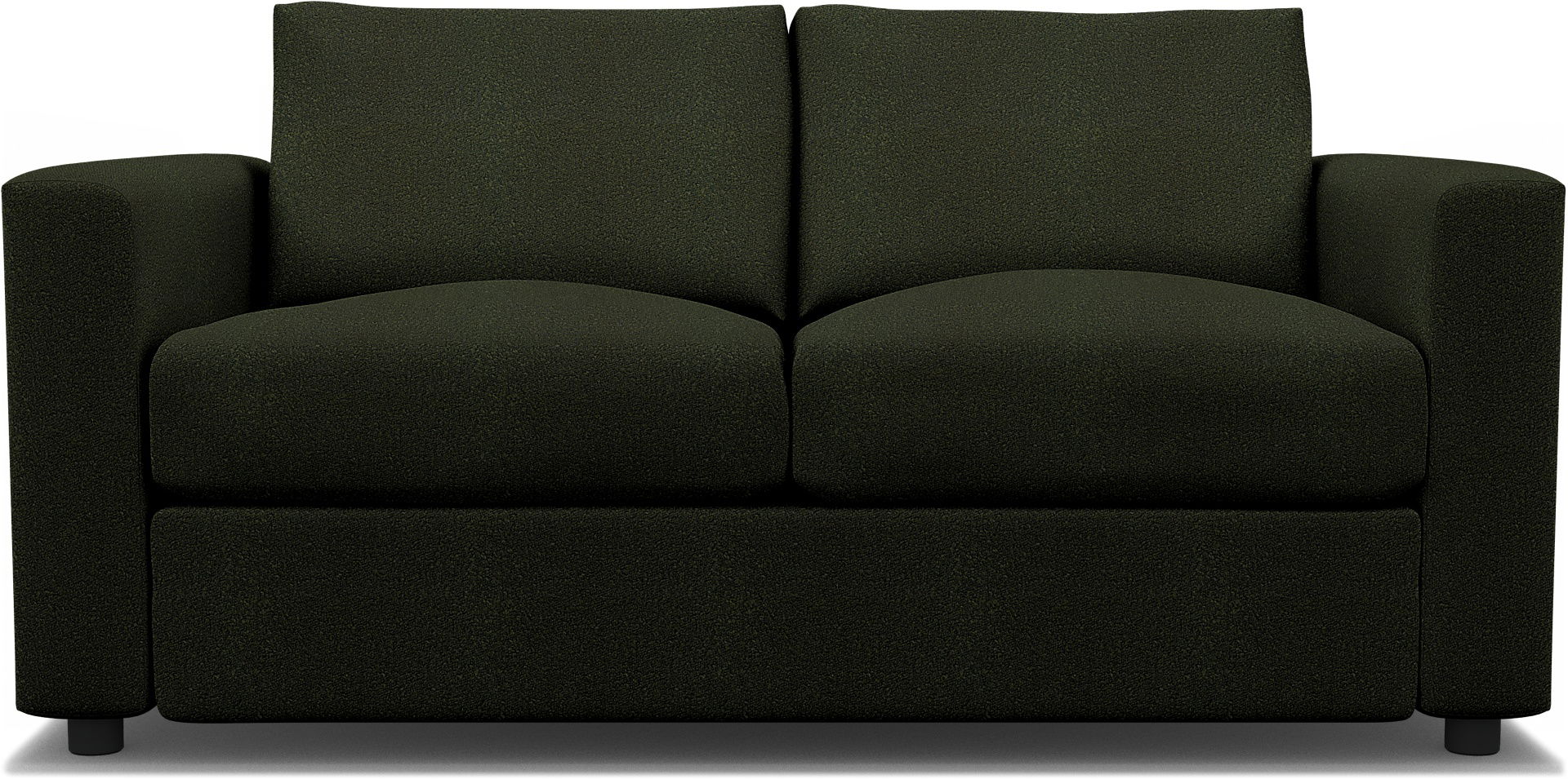 IKEA - Vimle 2 Seater Sofa Bed Cover, Dark Moss Green, BEMZ NATURE'S PALETTE COLLECTION - Bemz