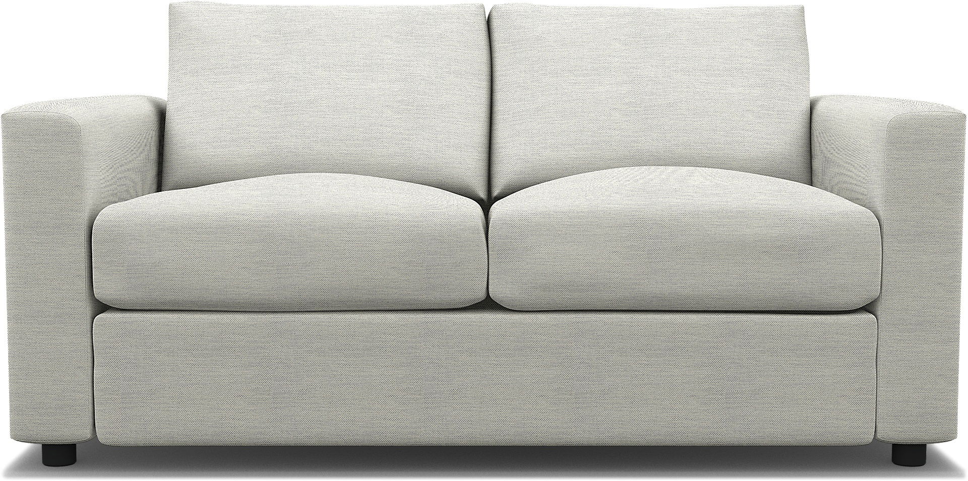 IKEA - Överdrag till Vimle 2-sitsbäddsoffa, Silver Grey, Bomull - Bemz