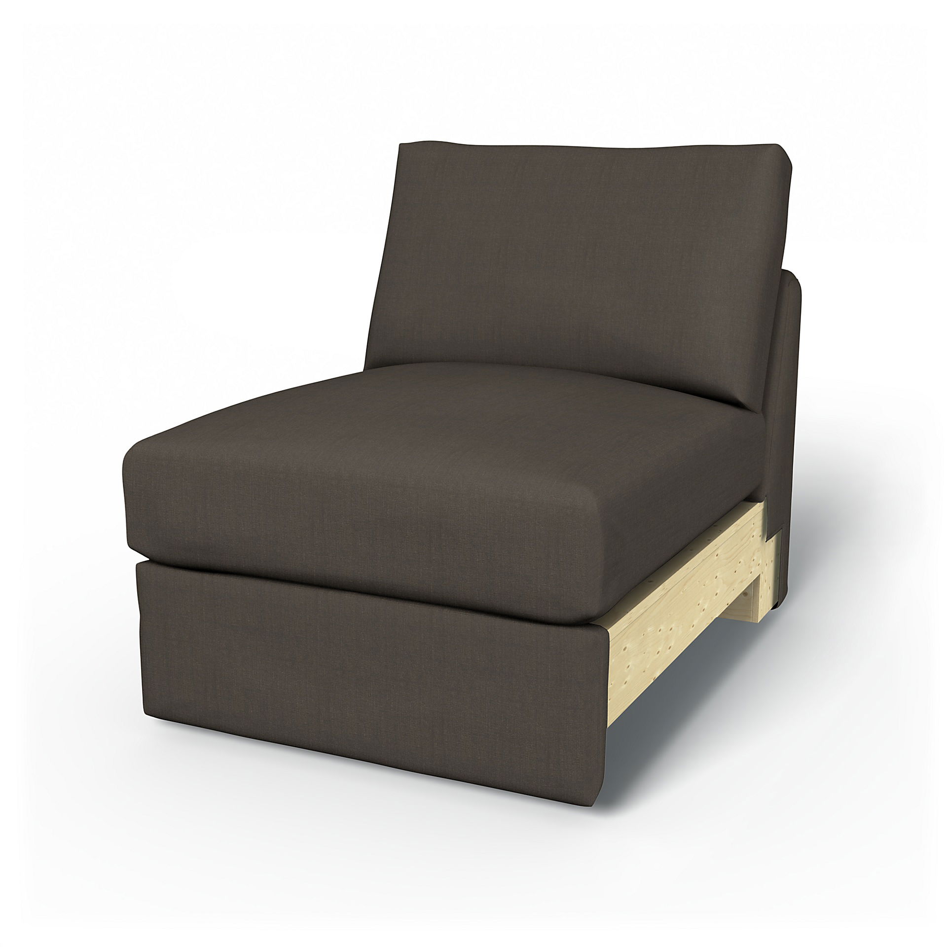 IKEA - Vimle 1 Seat Section Cover, Mocha, Linen - Bemz