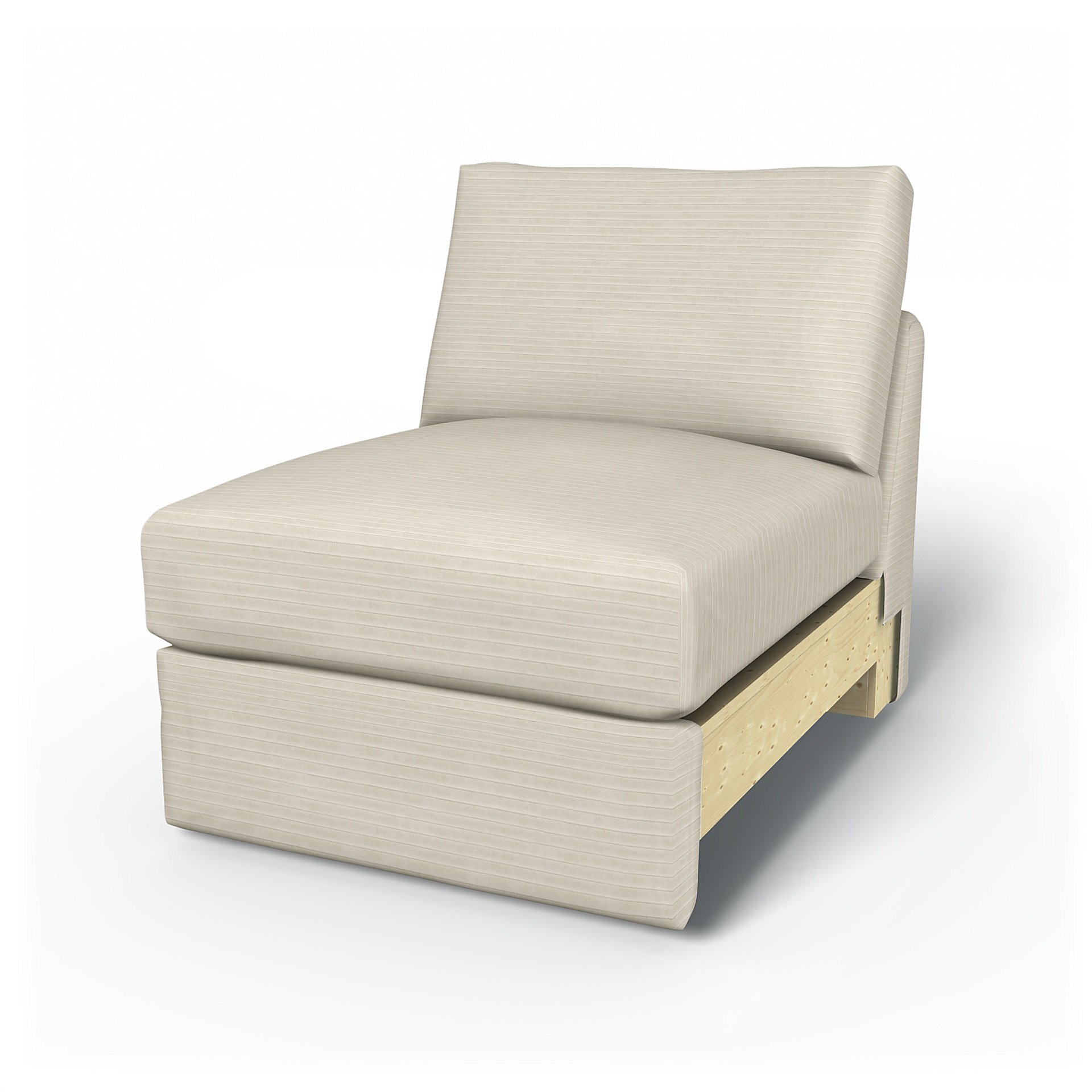 IKEA - Vimle 1 Seat Section Cover, Tofu, Corduroy - Bemz