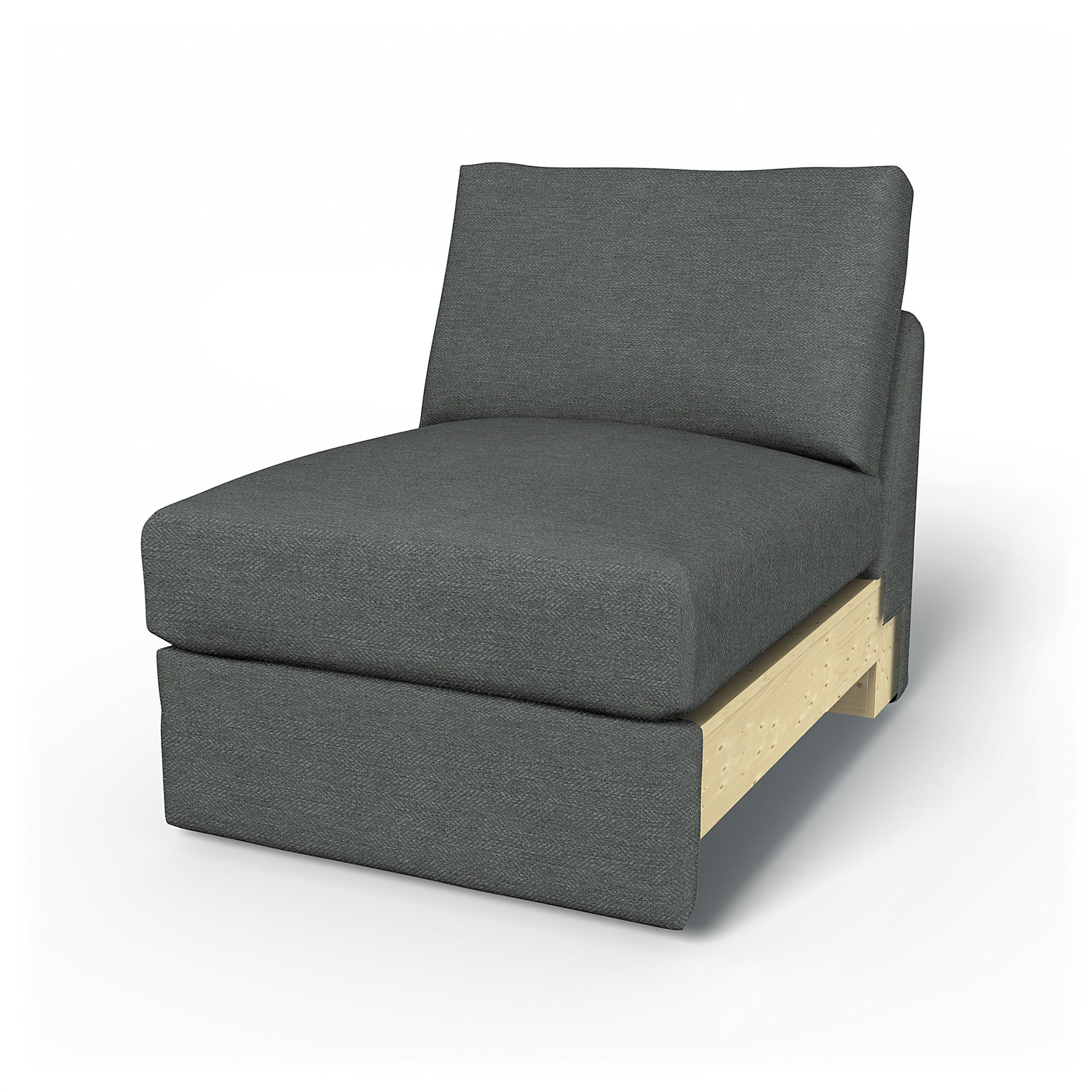 IKEA - Vimle 1 Seat Section Cover, Laurel, Bouclé & Texture - Bemz