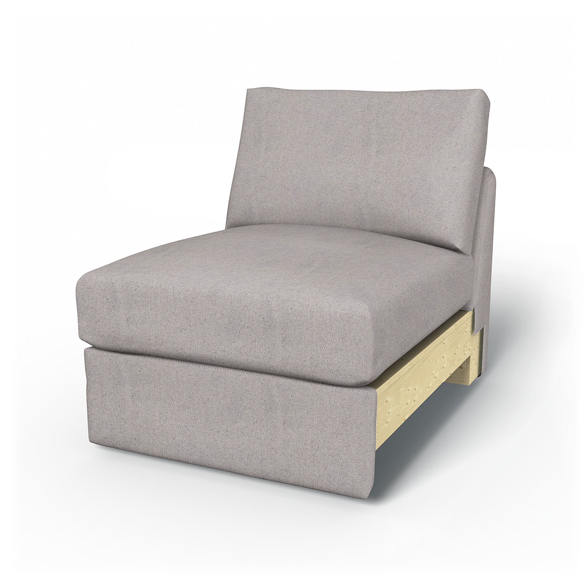 IKEA - Vimle 1 Seat Section Cover, Natural, Cotton - Bemz