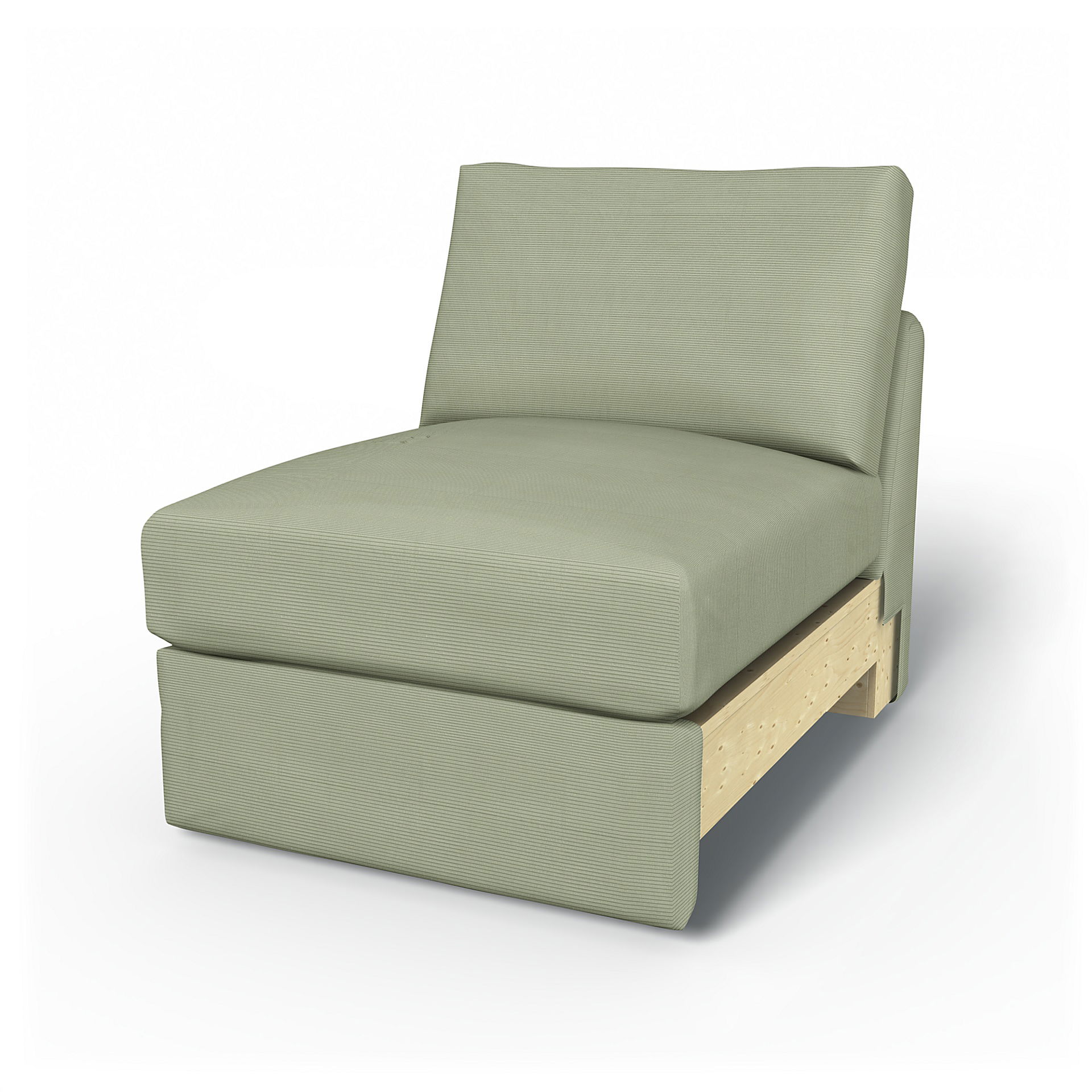 IKEA - Vimle 1 Seat Section Cover, Seagrass, Corduroy - Bemz