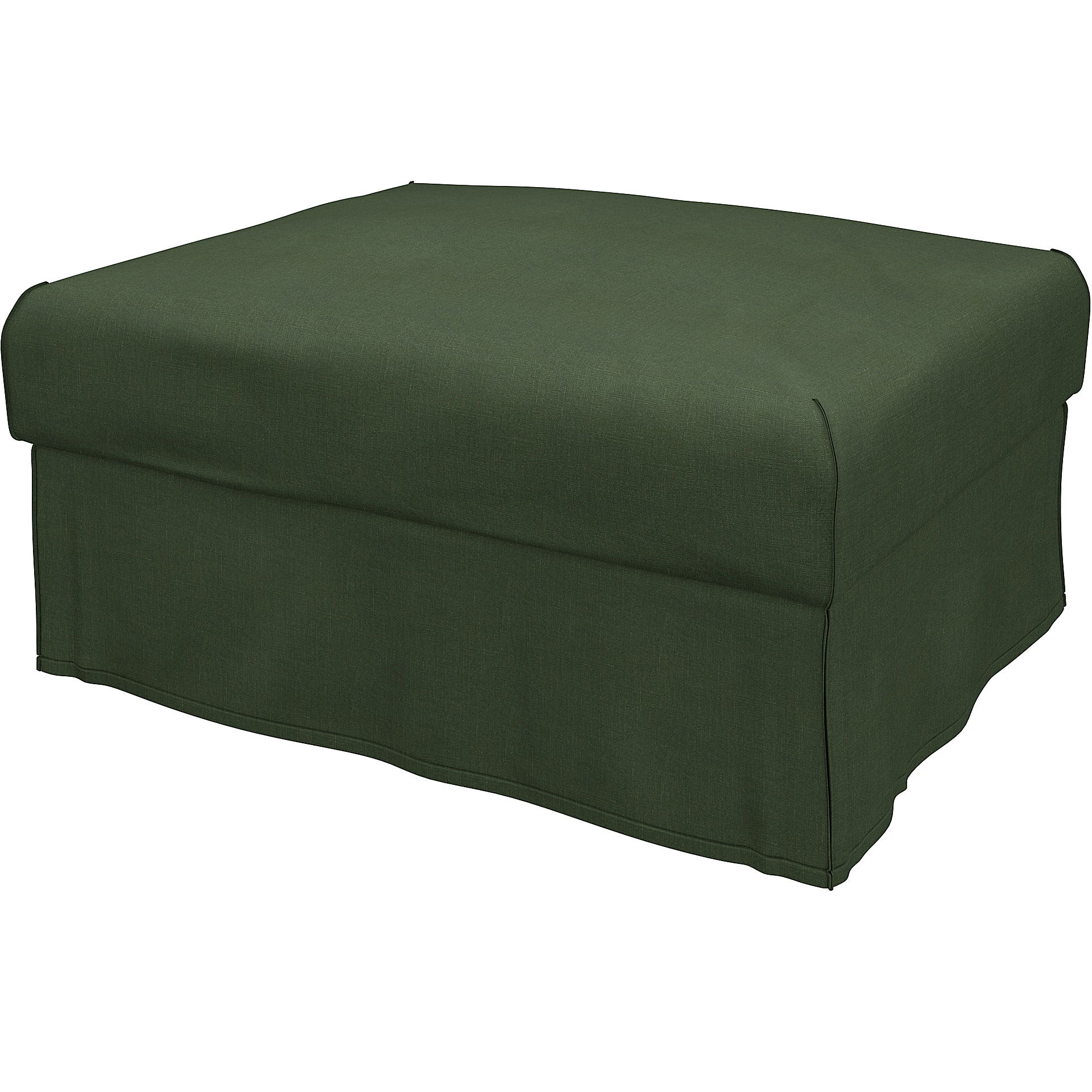 IKEA - Vimle footstool cover, Moss, Linen - Bemz