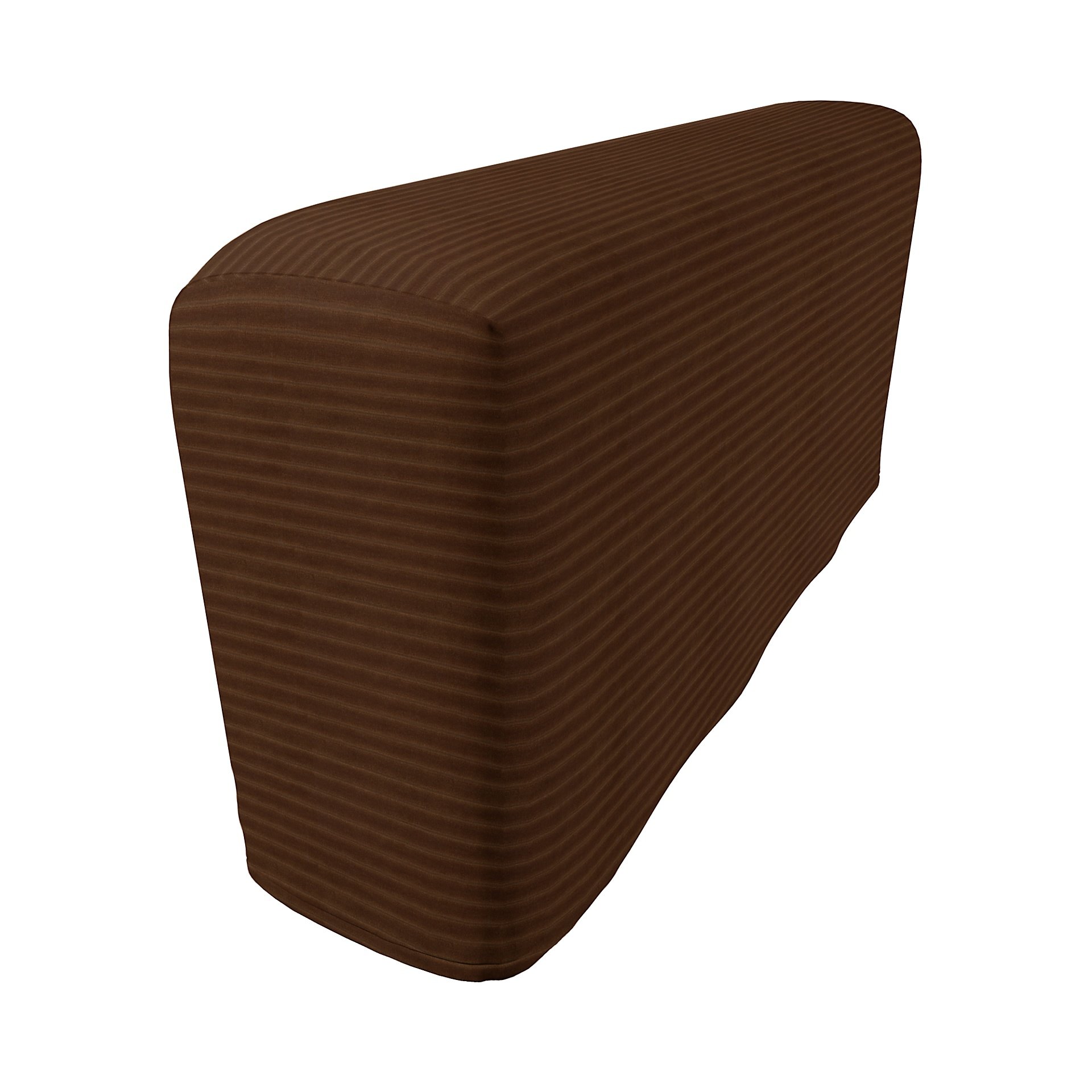 IKEA - Vimle Armrest Protectors (One pair), Chocolate Brown, Corduroy - Bemz