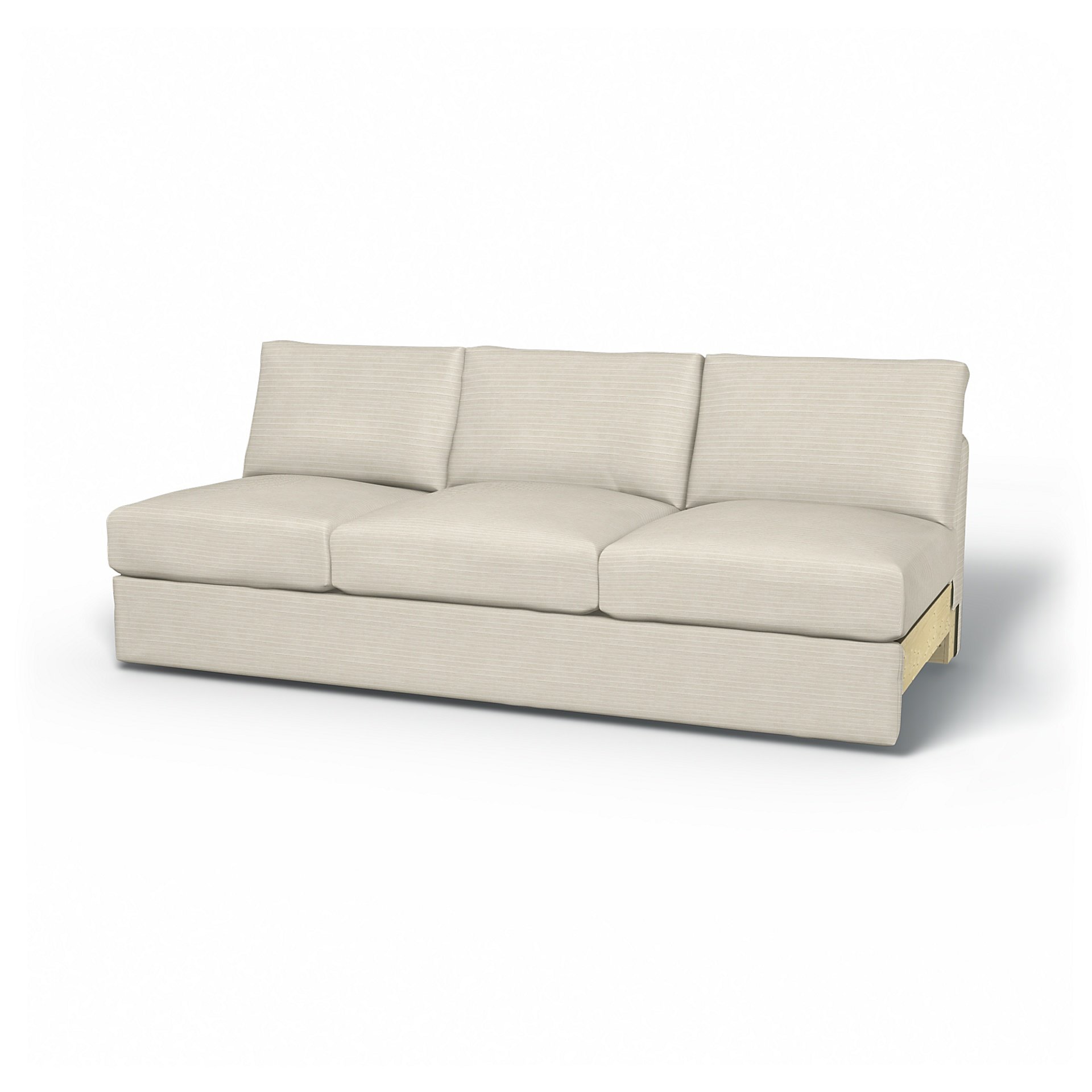 IKEA - Vimle 3 Seat Section Cover, Tofu, Corduroy - Bemz