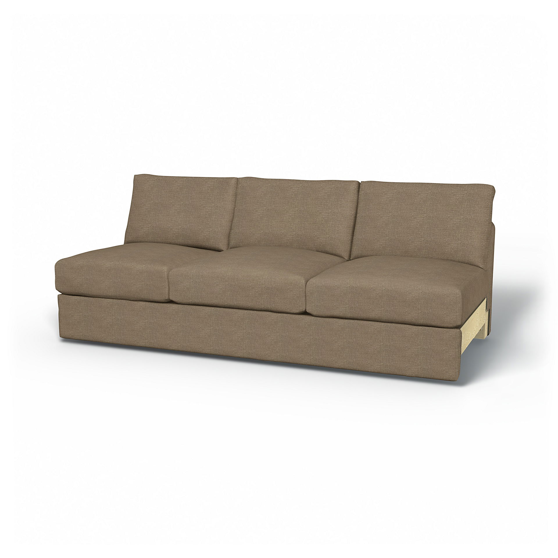 IKEA - Vimle 3 Seat Section Cover, Camel, Bouclé & Texture - Bemz