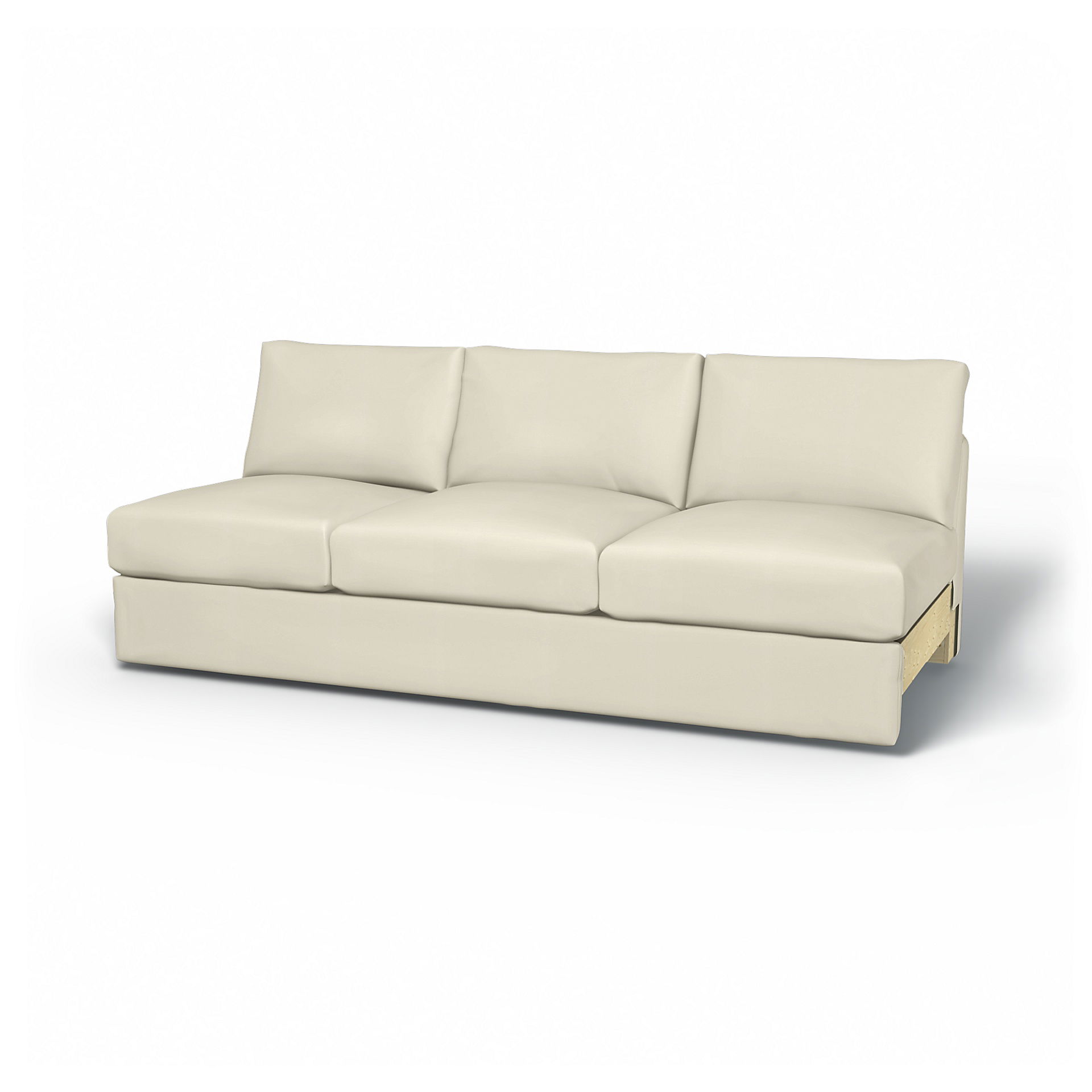 IKEA - Vimle 3 Seat Section Cover, Tofu, Cotton - Bemz