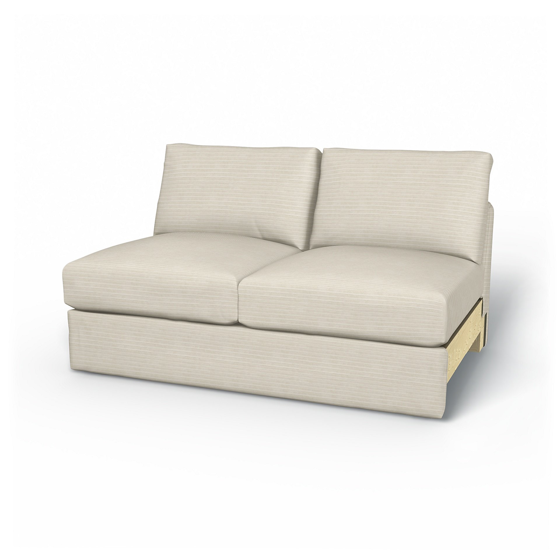 IKEA - Vimle 2 Seat Section Cover, Tofu, Corduroy - Bemz