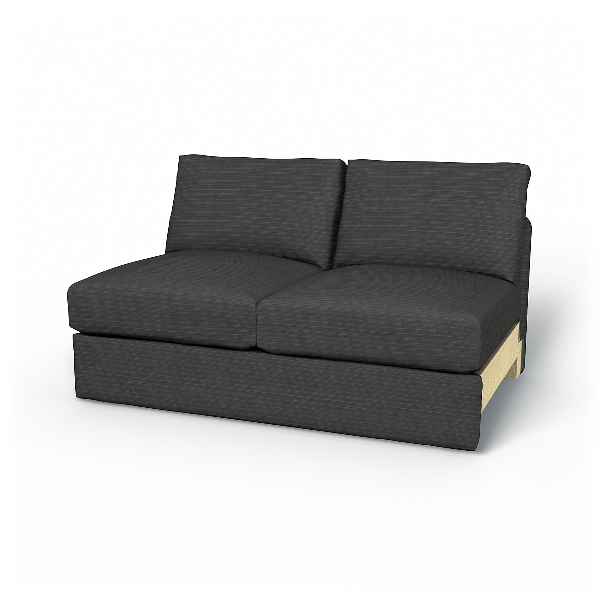 IKEA - Vimle 2 Seat Section Cover, Licorice, Corduroy - Bemz