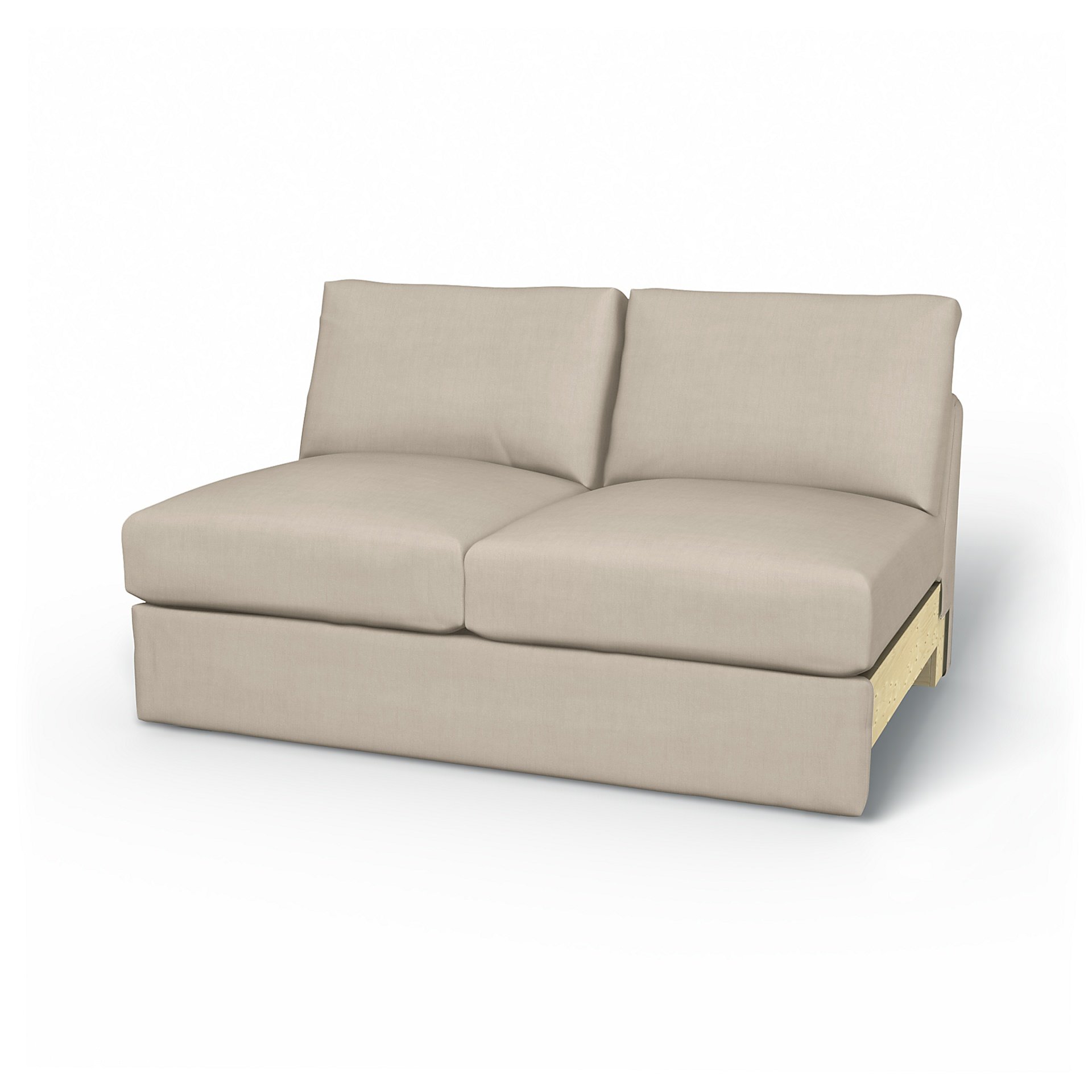 IKEA - Vimle 2 Seat Section Cover, Parchment, Linen - Bemz