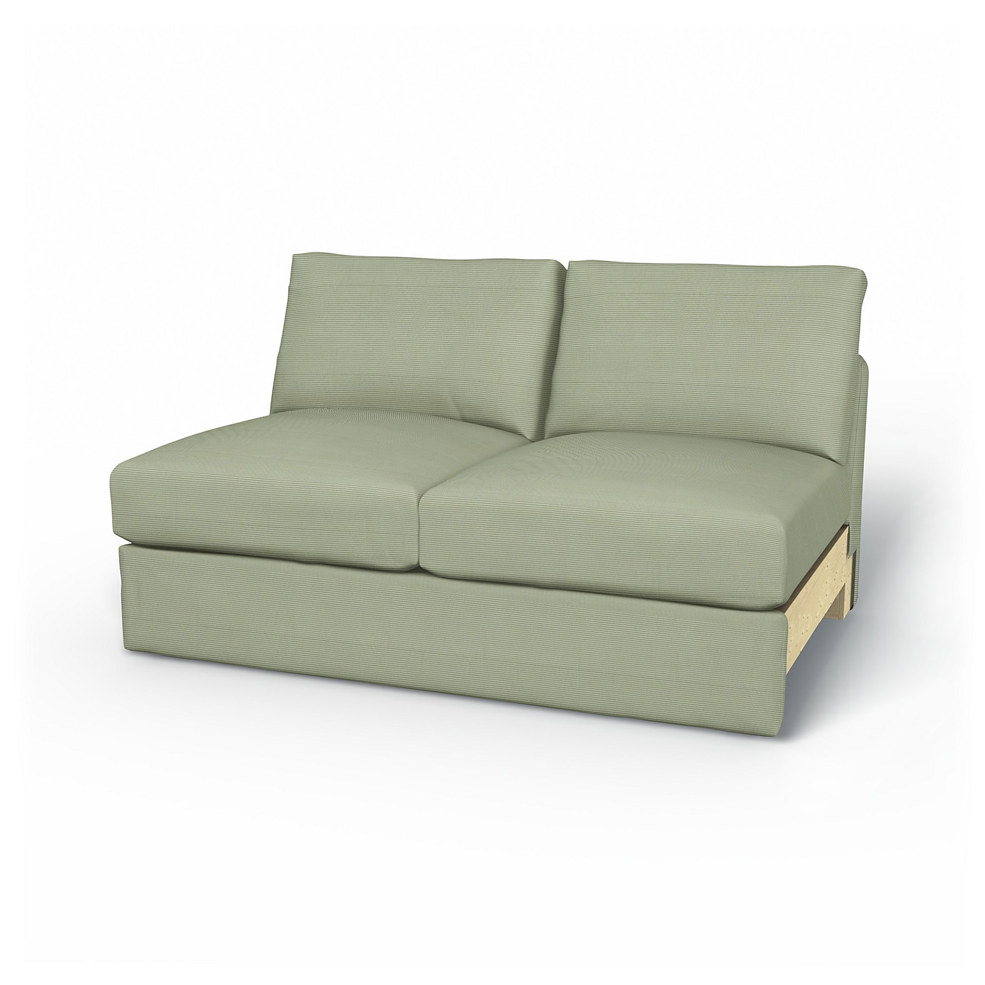 IKEA - Vimle 2 Seat Section Cover, Seagrass, Corduroy - Bemz