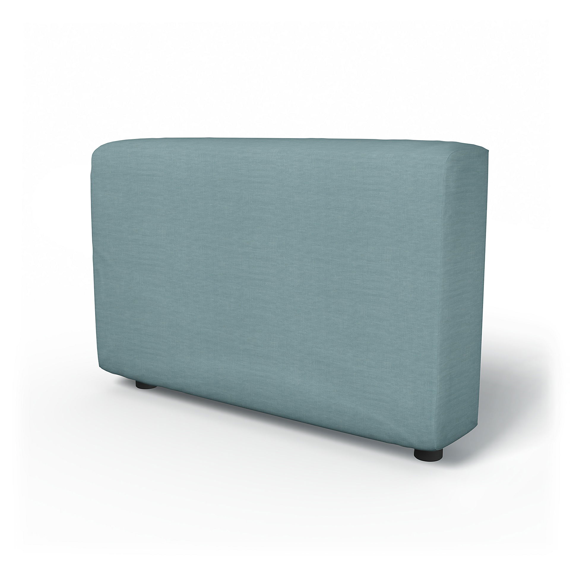 IKEA - Vimle Armrest Cover, Dusty Blue, Linen - Bemz