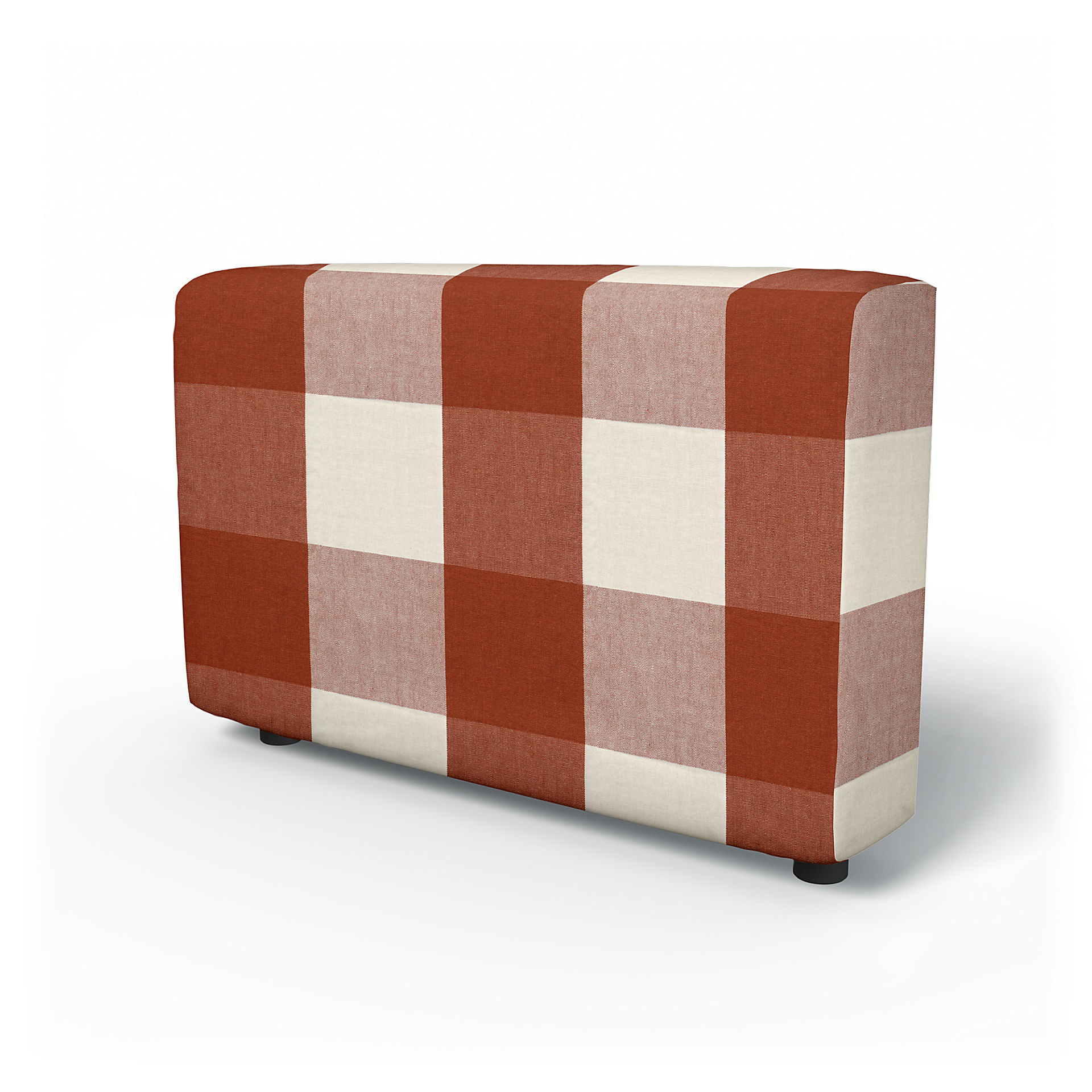 IKEA - Vimle Armrest Cover, Terracotta, Linen - Bemz