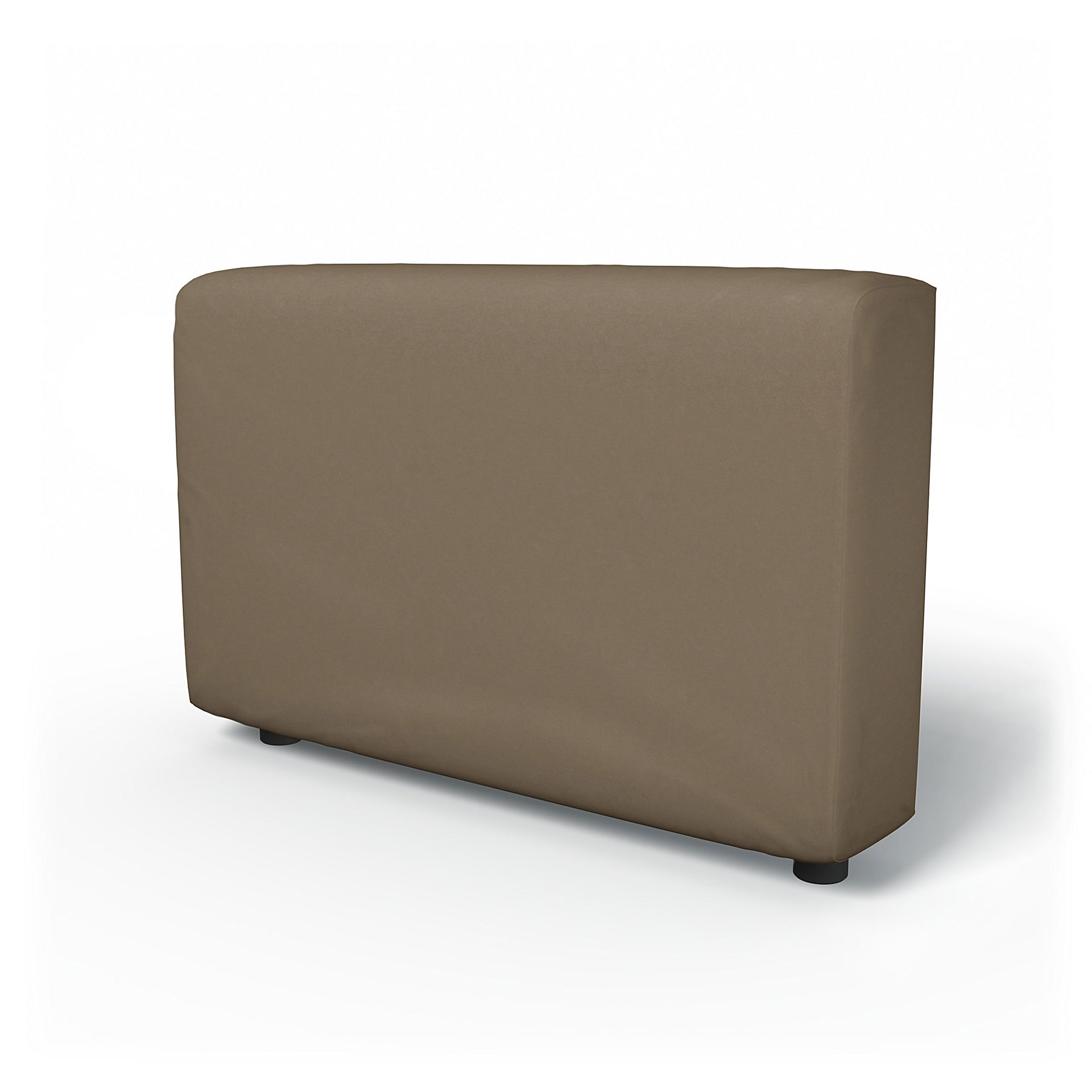 IKEA - Vimle Armrest Cover, Taupe, Velvet - Bemz