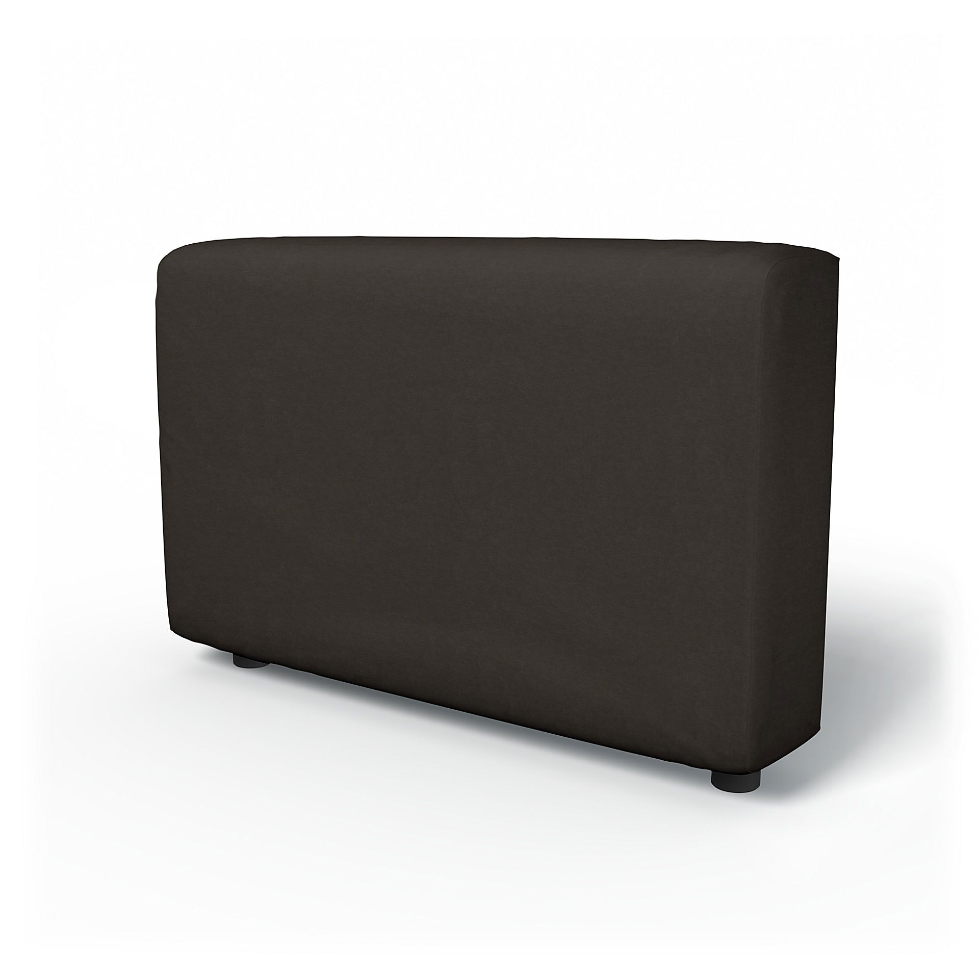IKEA - Vimle Armrest Cover, Licorice, Velvet - Bemz
