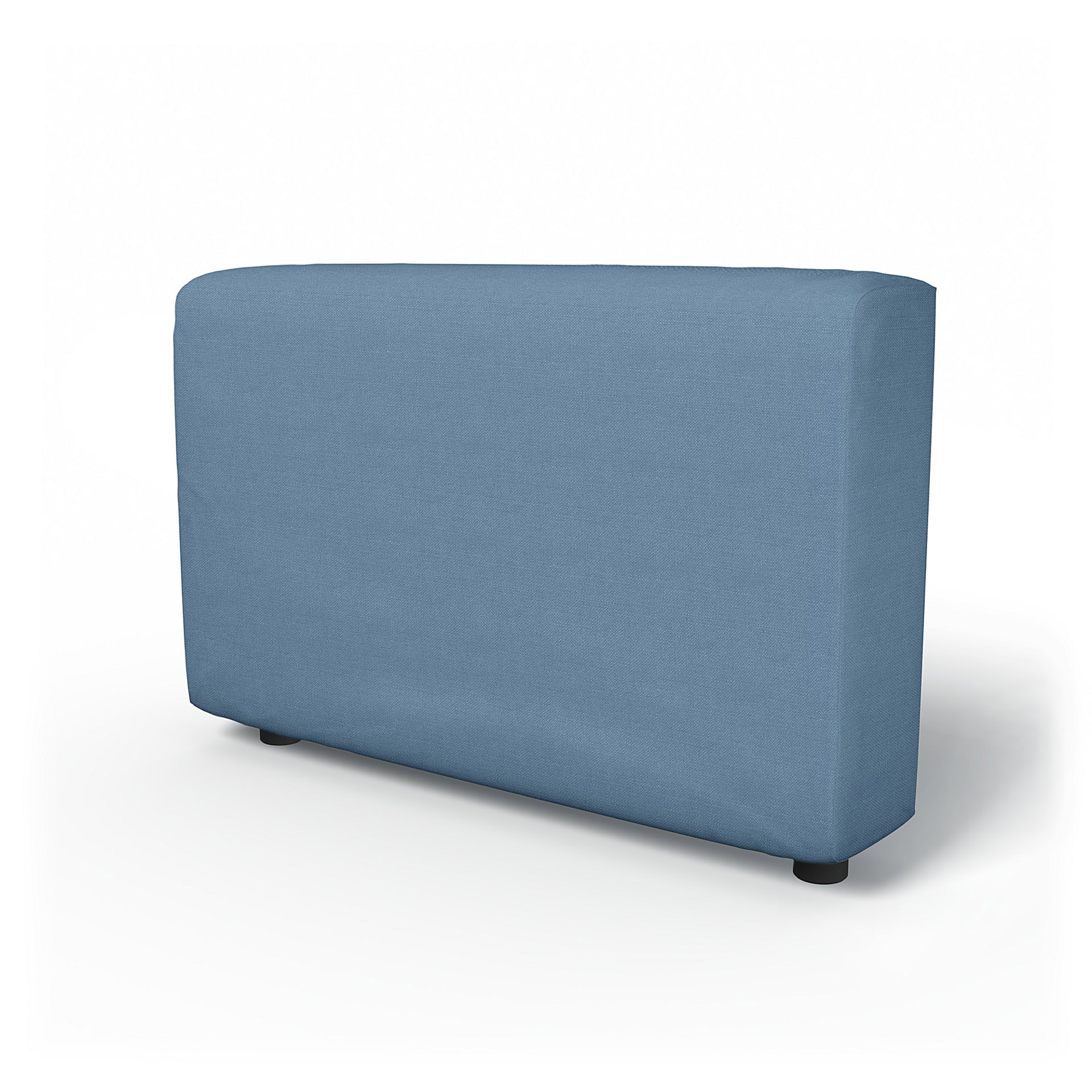 IKEA - Vimle Armrest Cover, Vintage Blue, Linen - Bemz