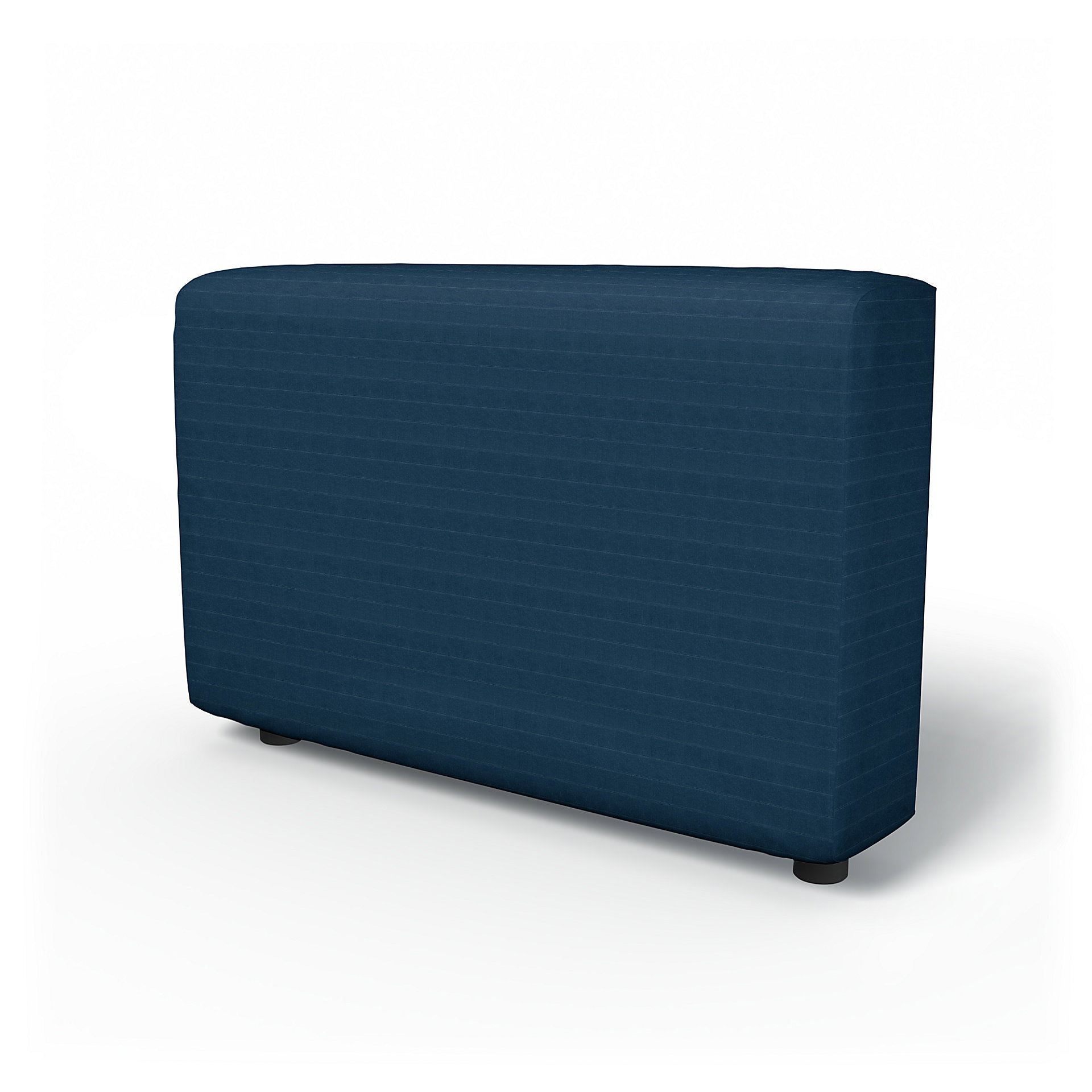 IKEA - Vimle Armrest Cover, Denim Blue, Velvet - Bemz
